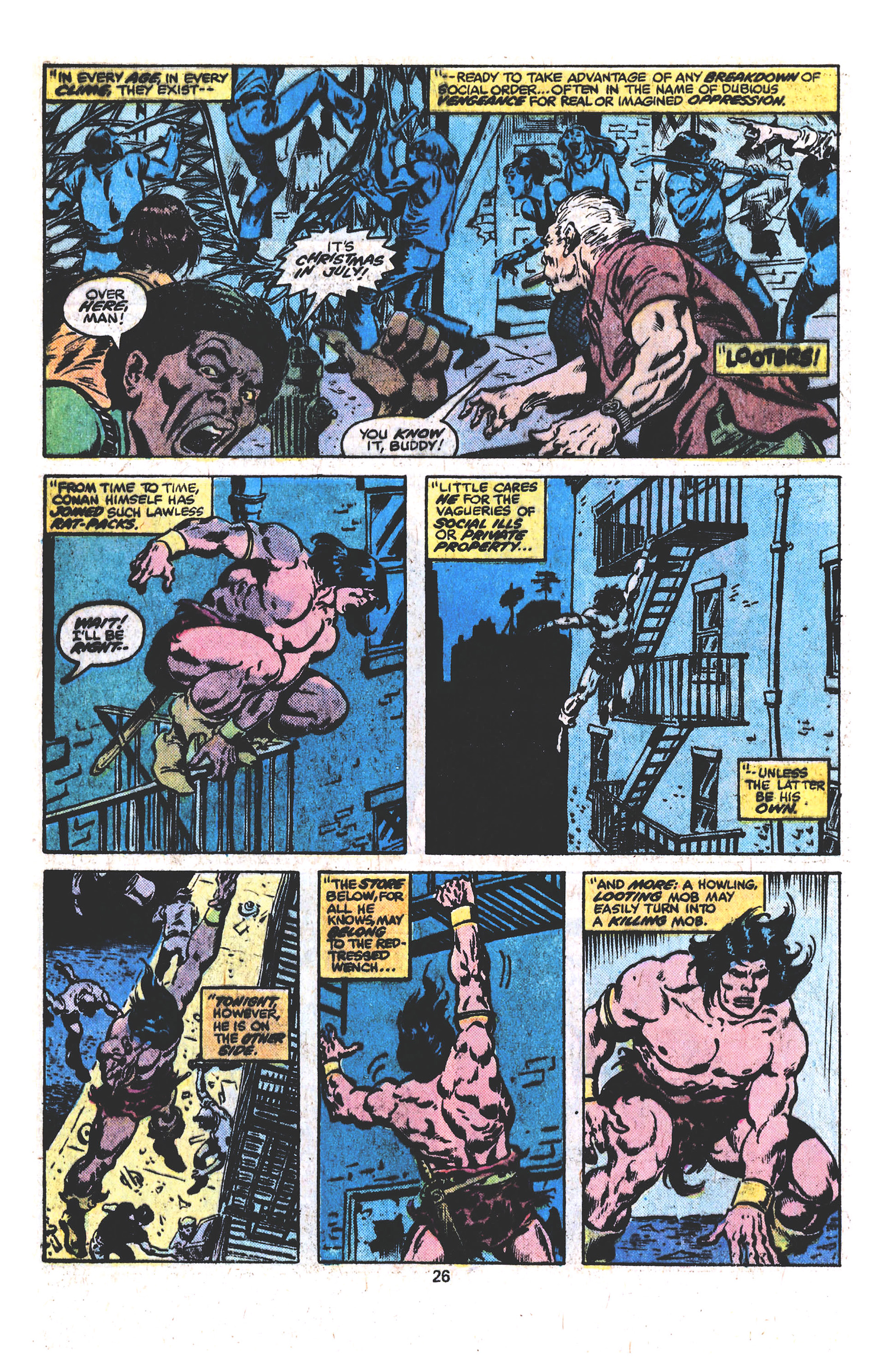 What If? (1977) Issue #13 - Conan The Barbarian walked the Earth Today #13 - English 21