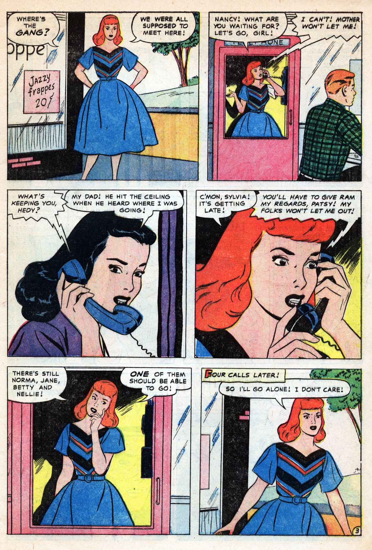 Read online Patsy Walker comic -  Issue #73 - 5