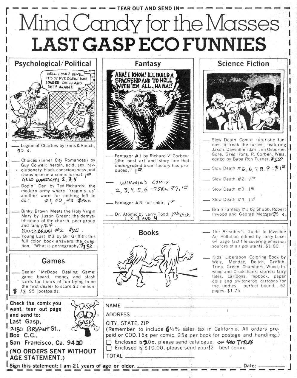Read online Slow Death comic -  Issue #2 - 34