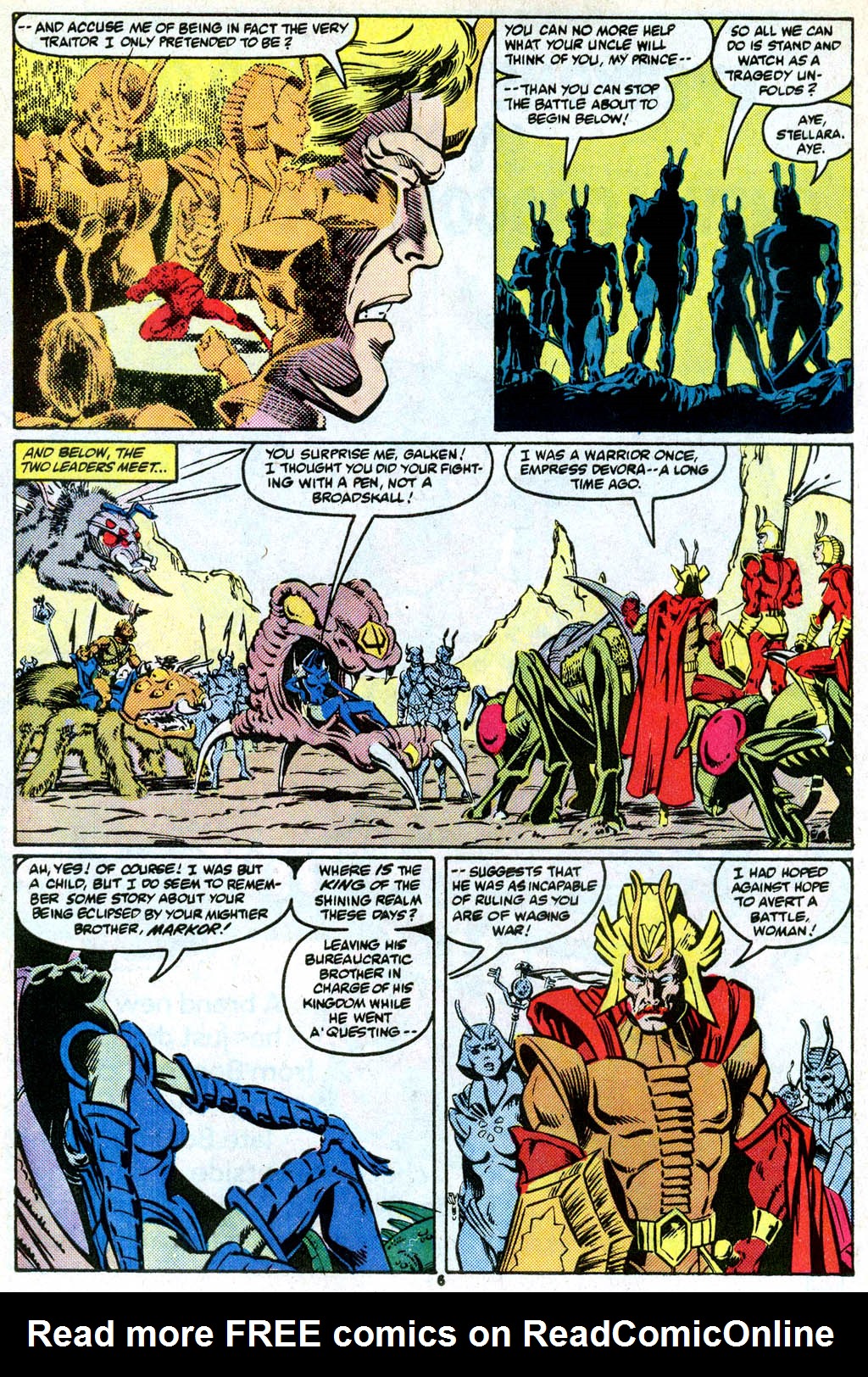 Read online Sectaurs comic -  Issue #8 - 6