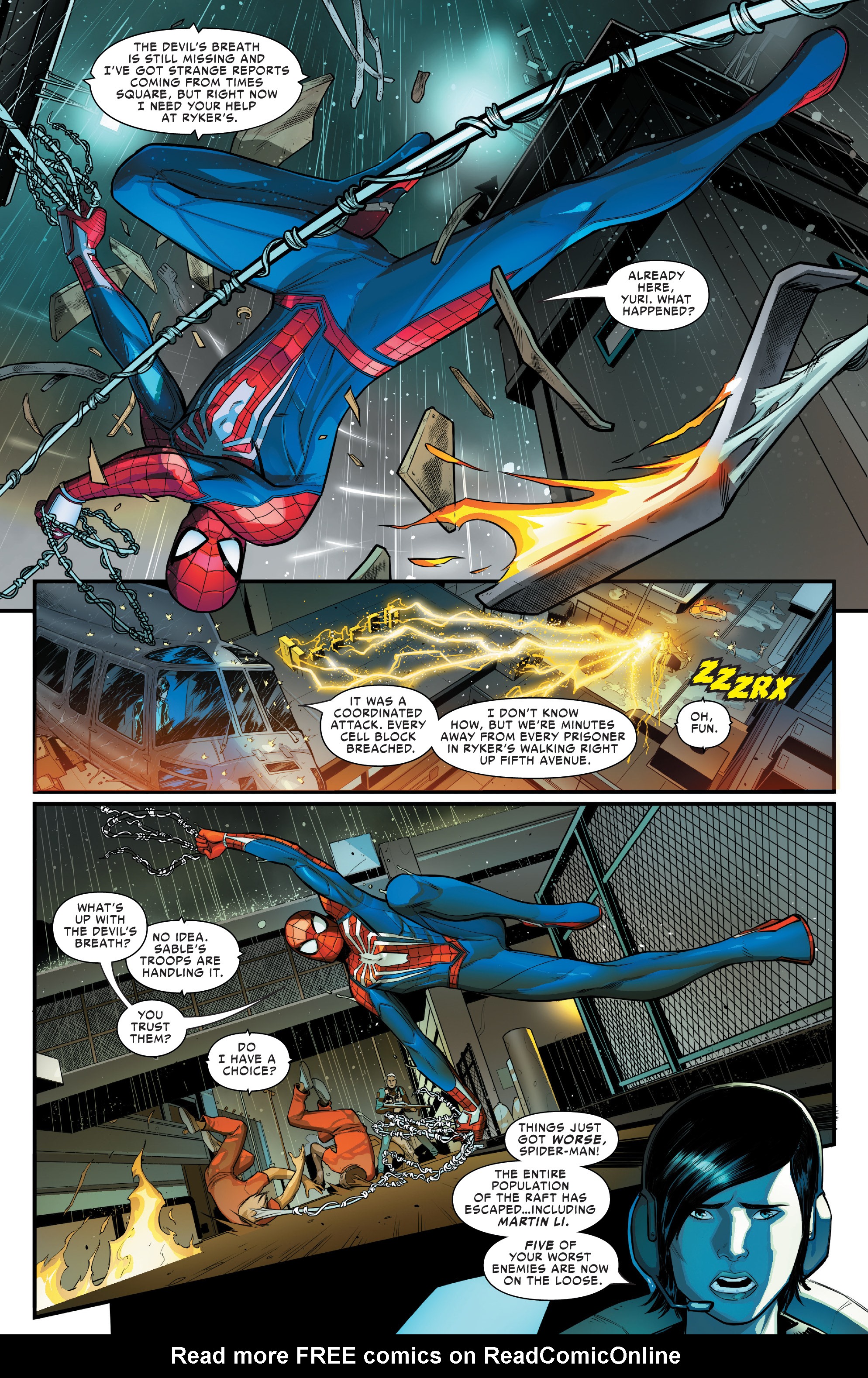 Read online Marvel's Spider-Man: City At War comic -  Issue #5 - 3