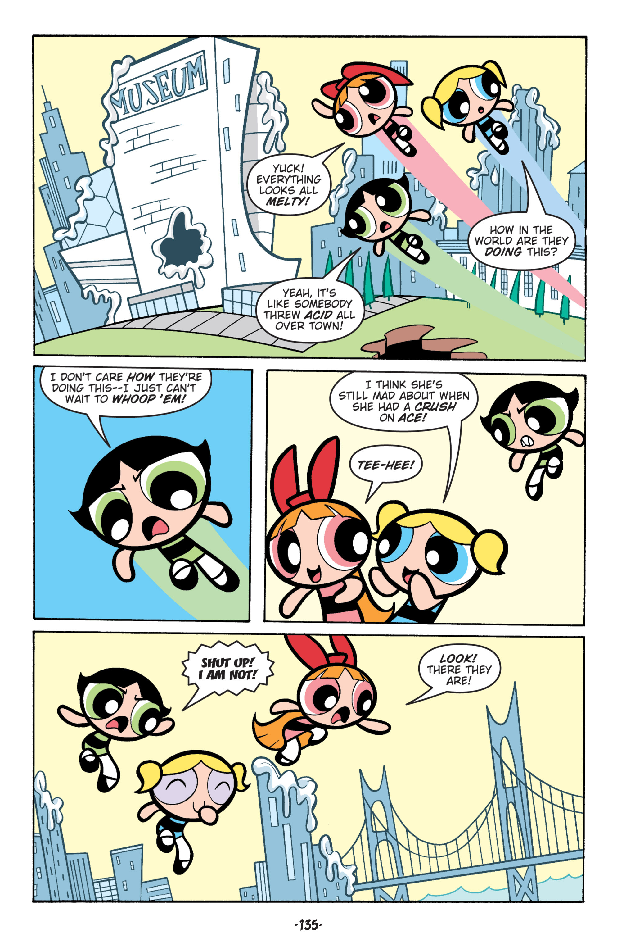 Read online Powerpuff Girls Classics comic -  Issue # TPB 3 - 136