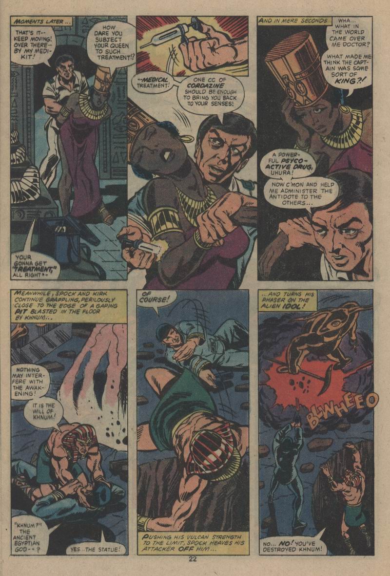 Read online Star Trek (1980) comic -  Issue #14 - 18
