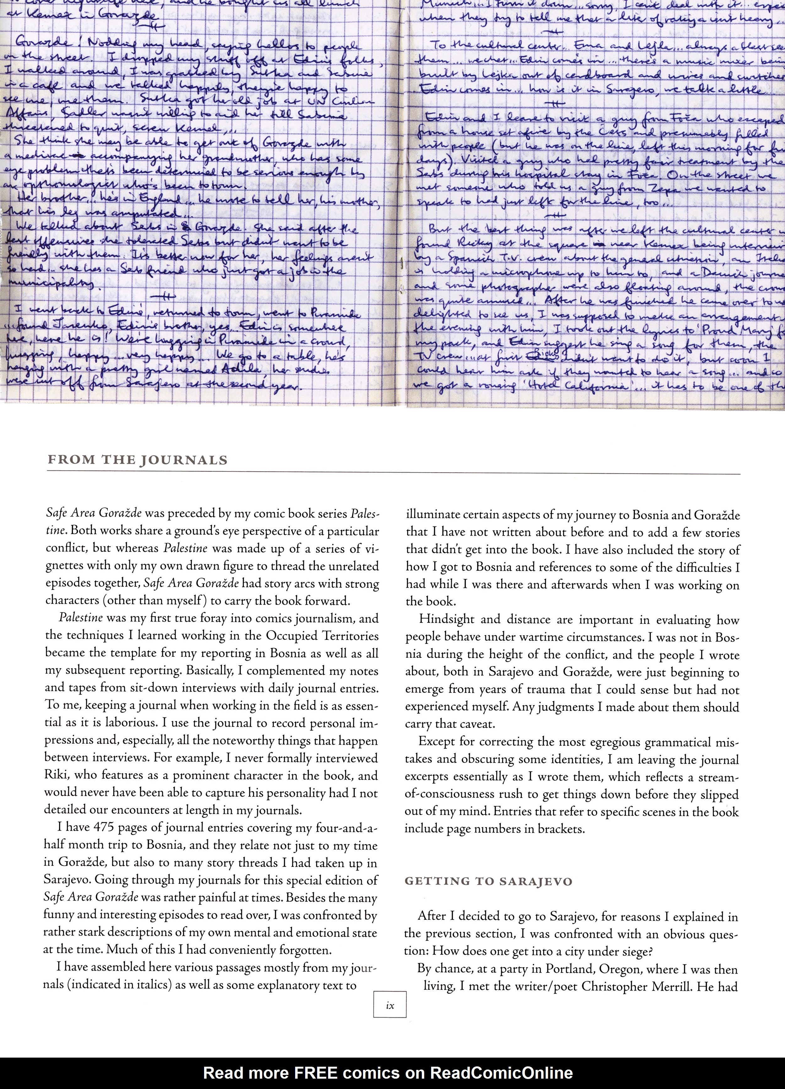 Read online Safe Area Goražde comic -  Issue # TPB (Part 1) - 9