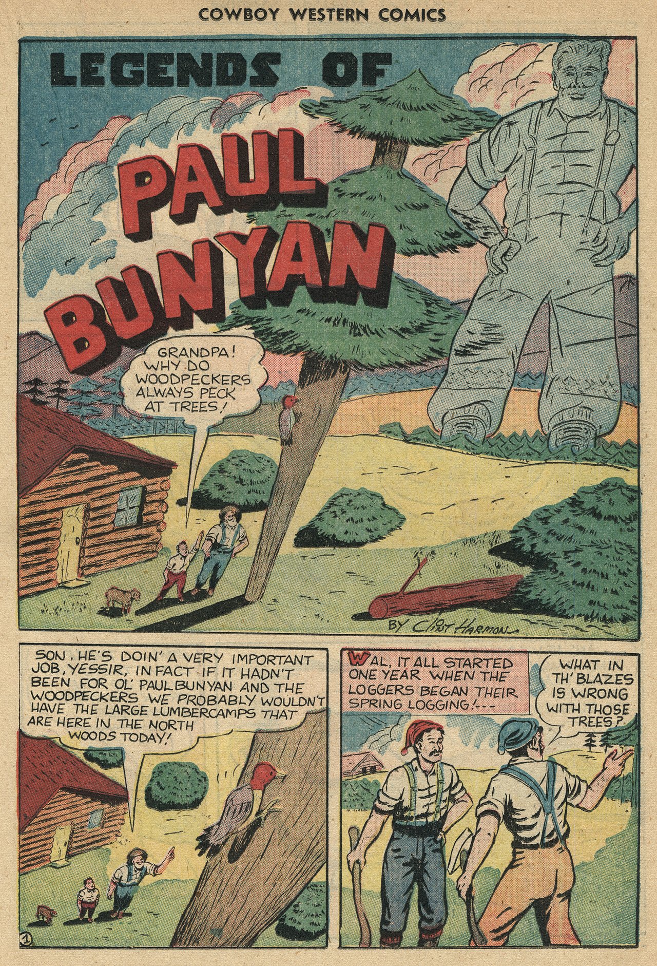 Read online Cowboy Western Comics (1948) comic -  Issue #34 - 19