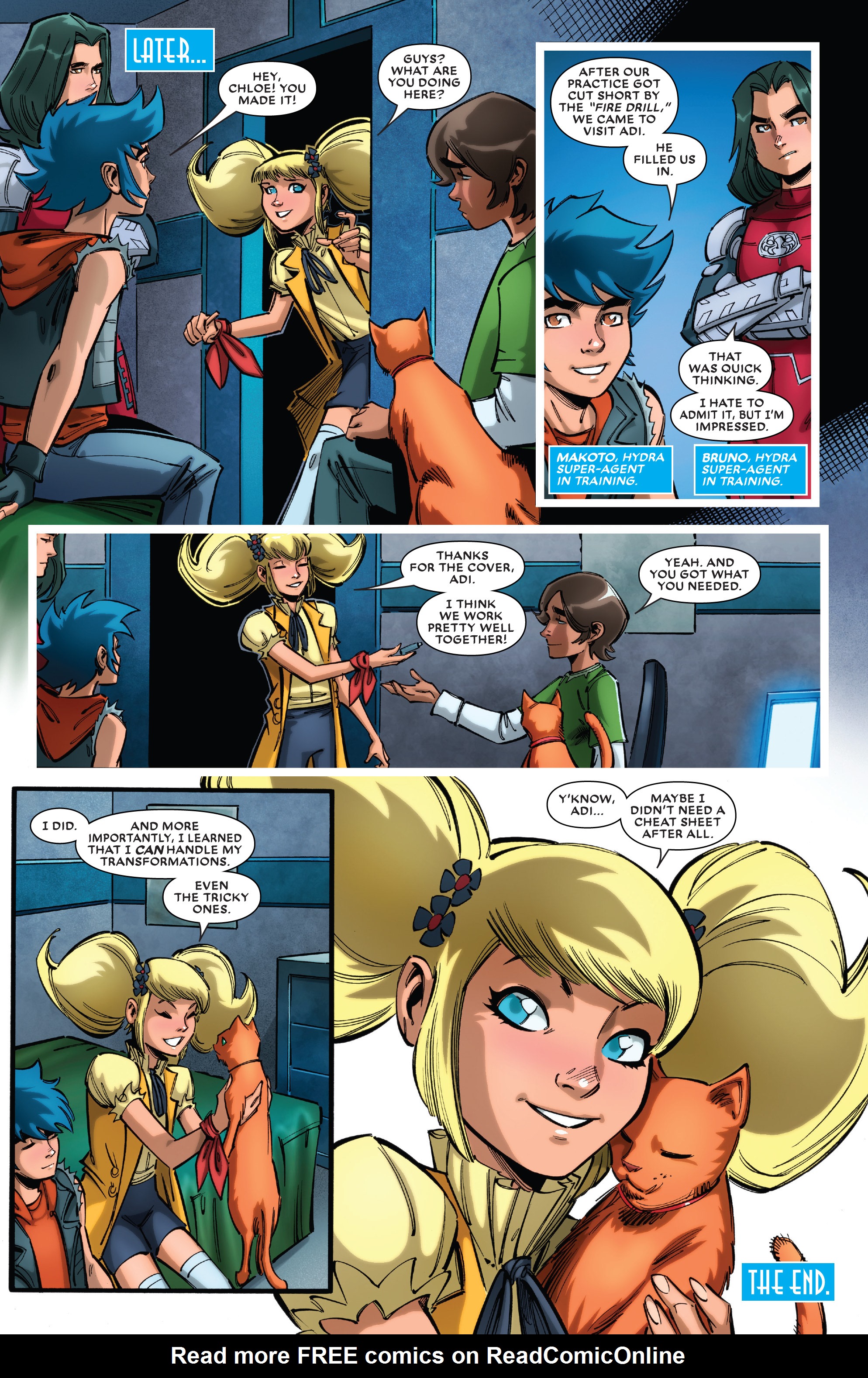 Read online Future Fight Firsts: Luna Snow comic -  Issue # Full - 34
