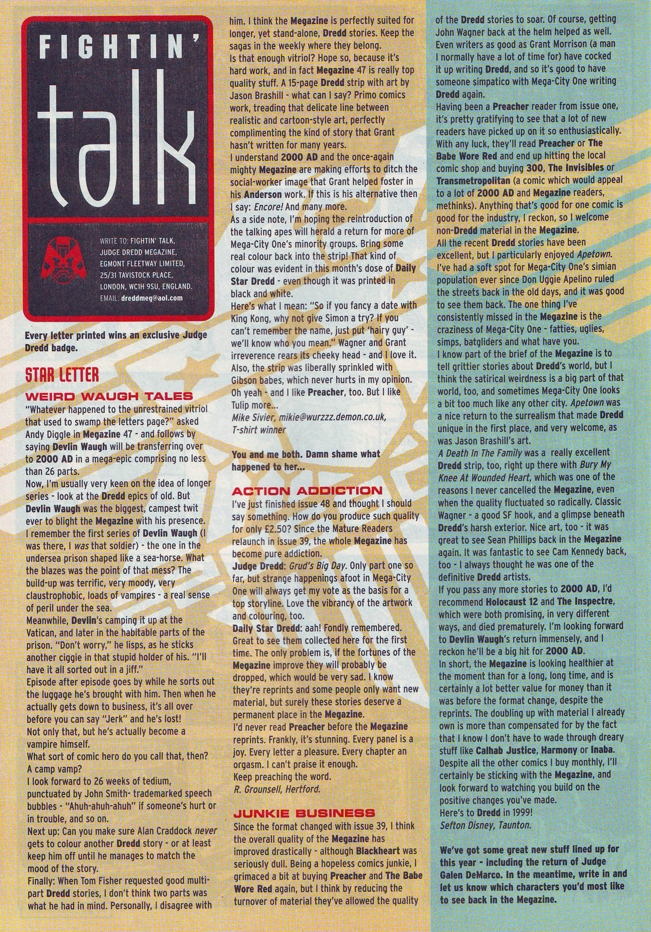 Read online Judge Dredd Megazine (vol. 3) comic -  Issue #50 - 26