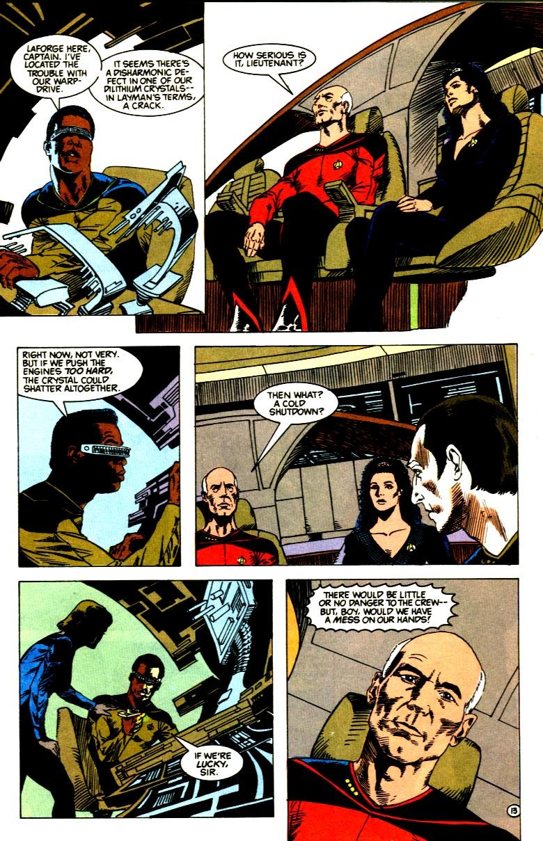 Read online Star Trek: The Next Generation (1989) comic -  Issue #3 - 14