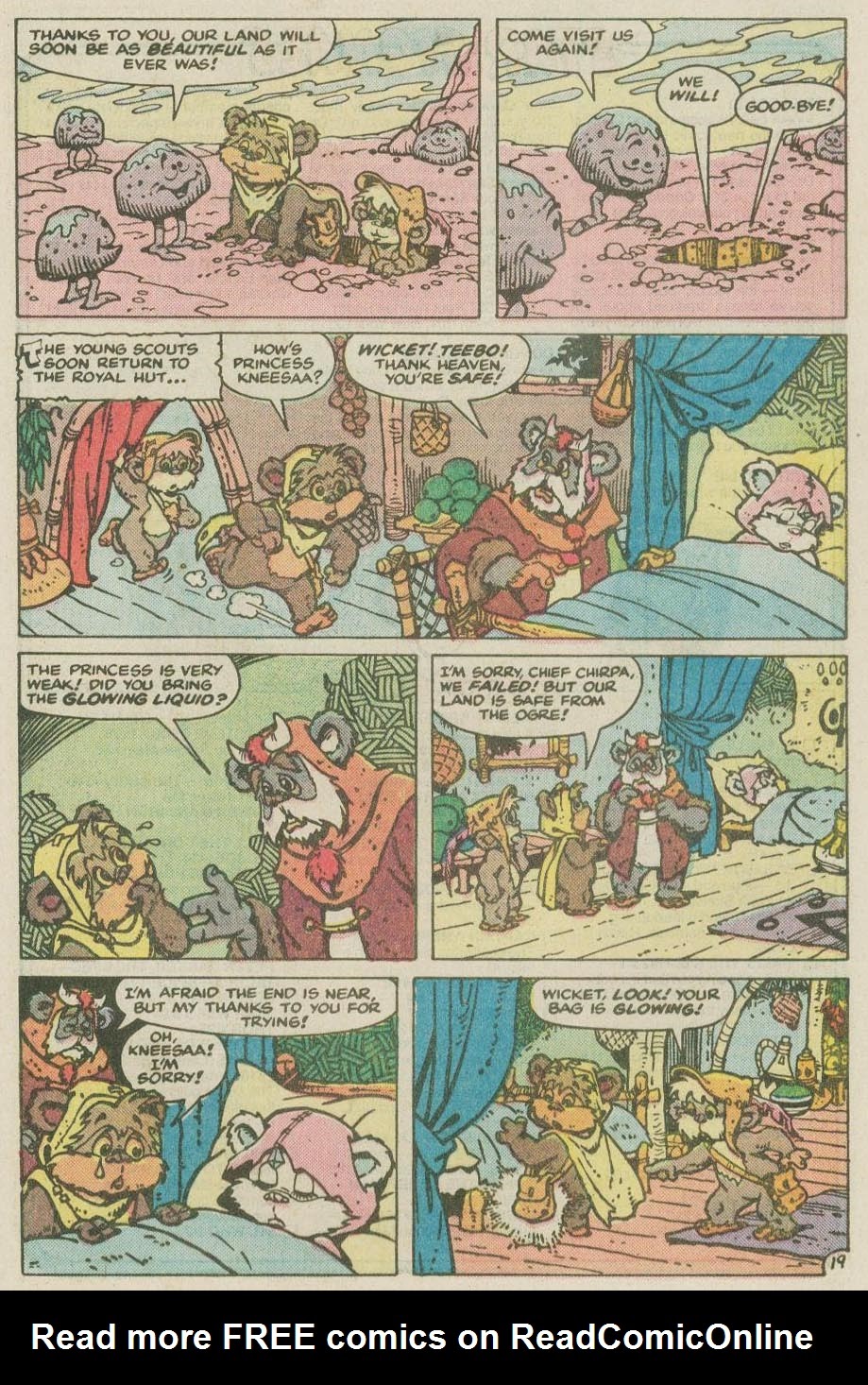 Read online Ewoks (1987) comic -  Issue #1 - 21