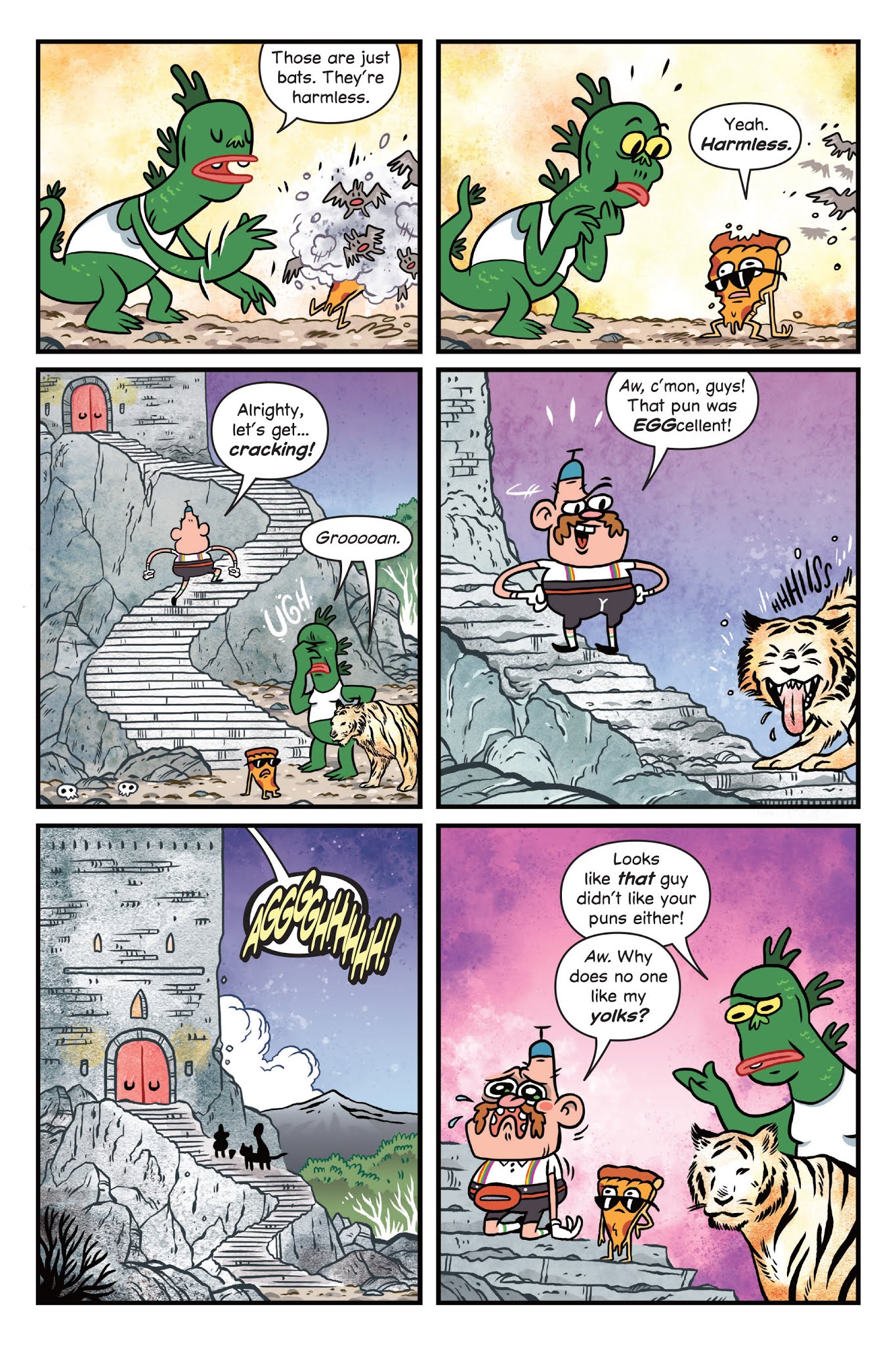 Read online Uncle Grandpa and the Time Casserole comic -  Issue # TPB - 114