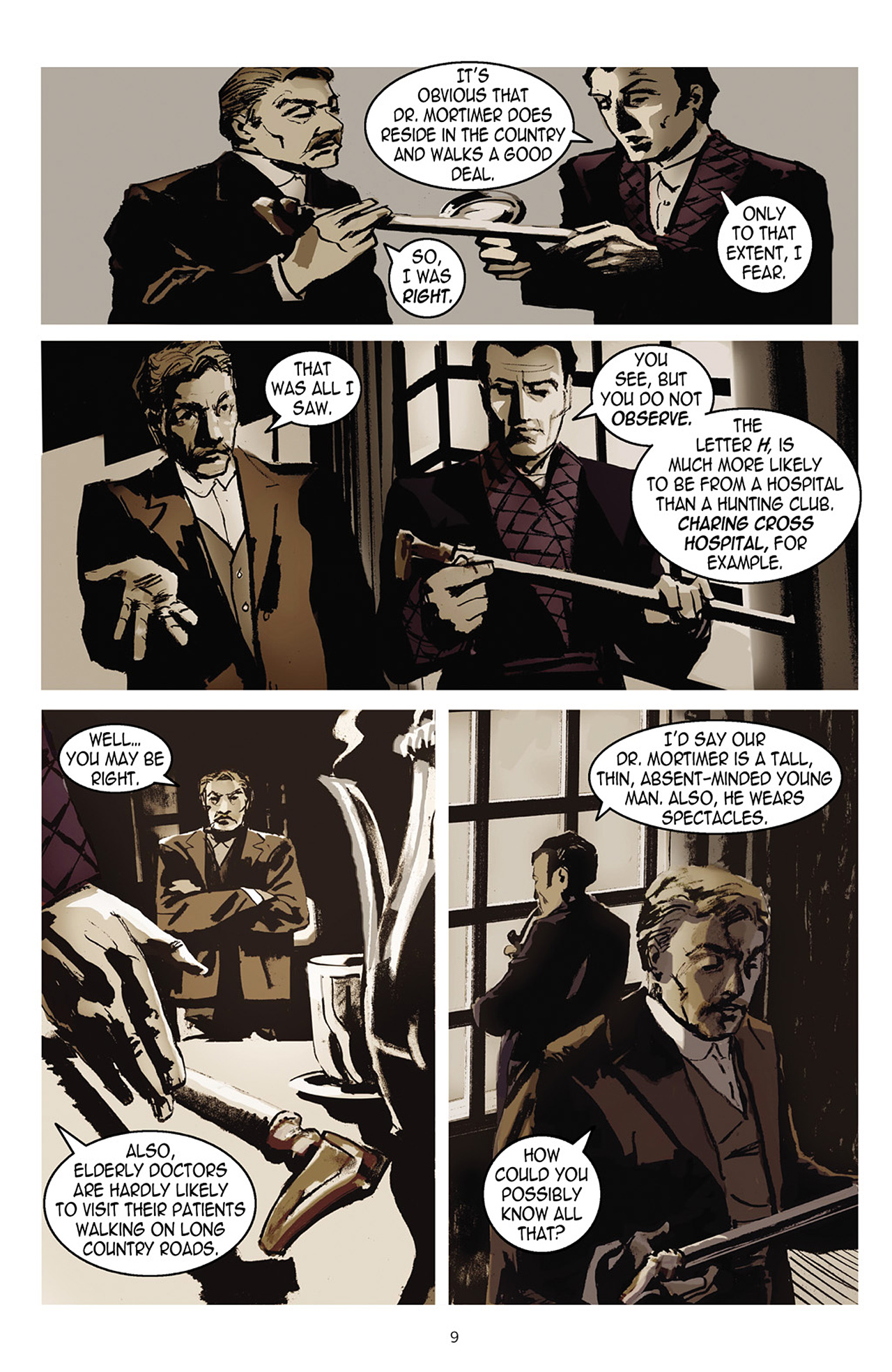 Read online The Hound of the Baskervilles comic -  Issue # TPB - 10