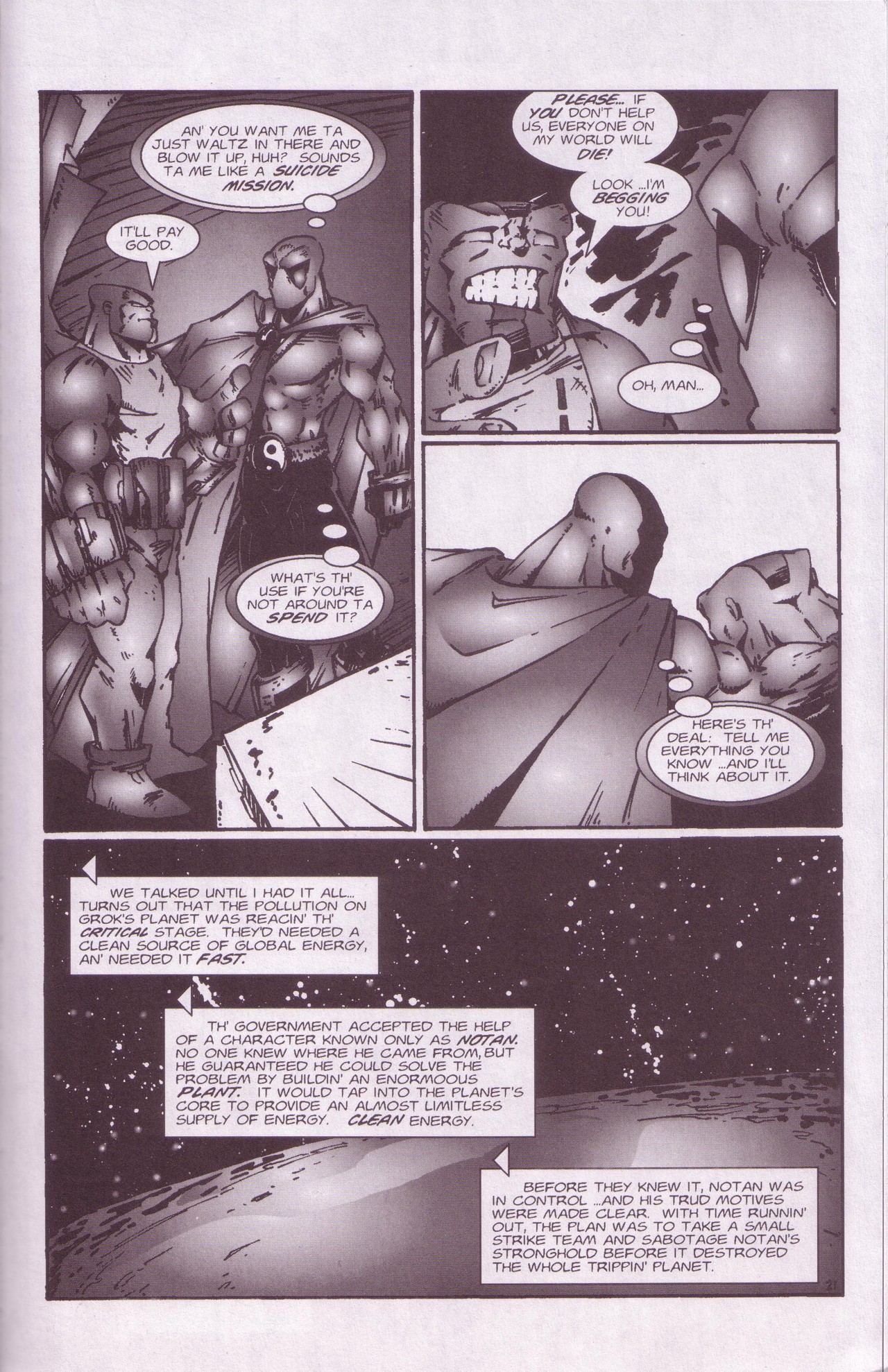 Read online Zen Intergalactic Ninja: Starquest comic -  Issue #1 - 23