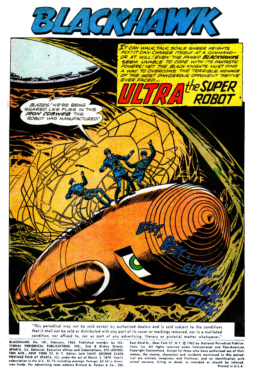 Blackhawk (1957) Issue #181 #74 - English 3