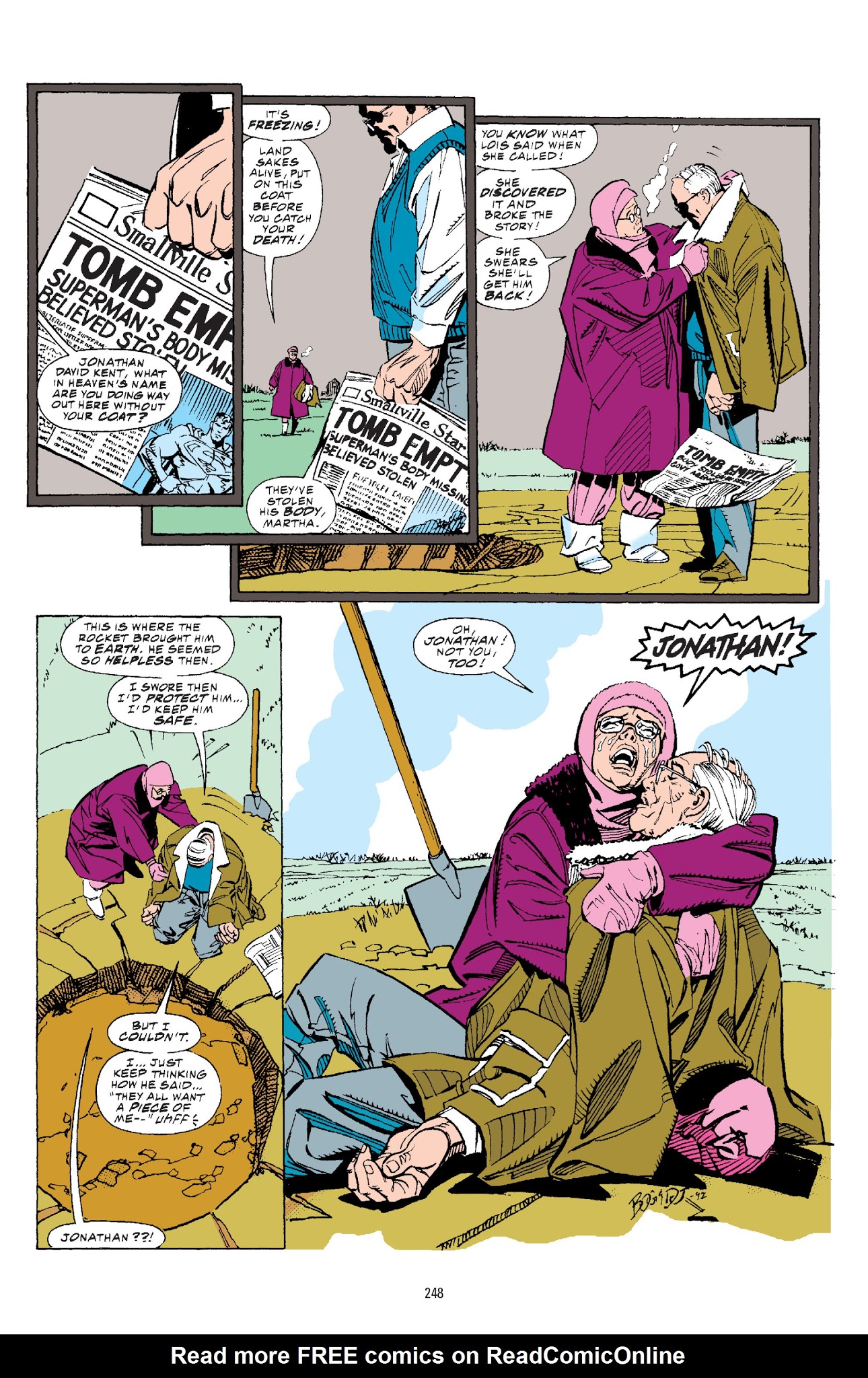 Read online Superman: Funeral For A Friend comic -  Issue # TPB - 237