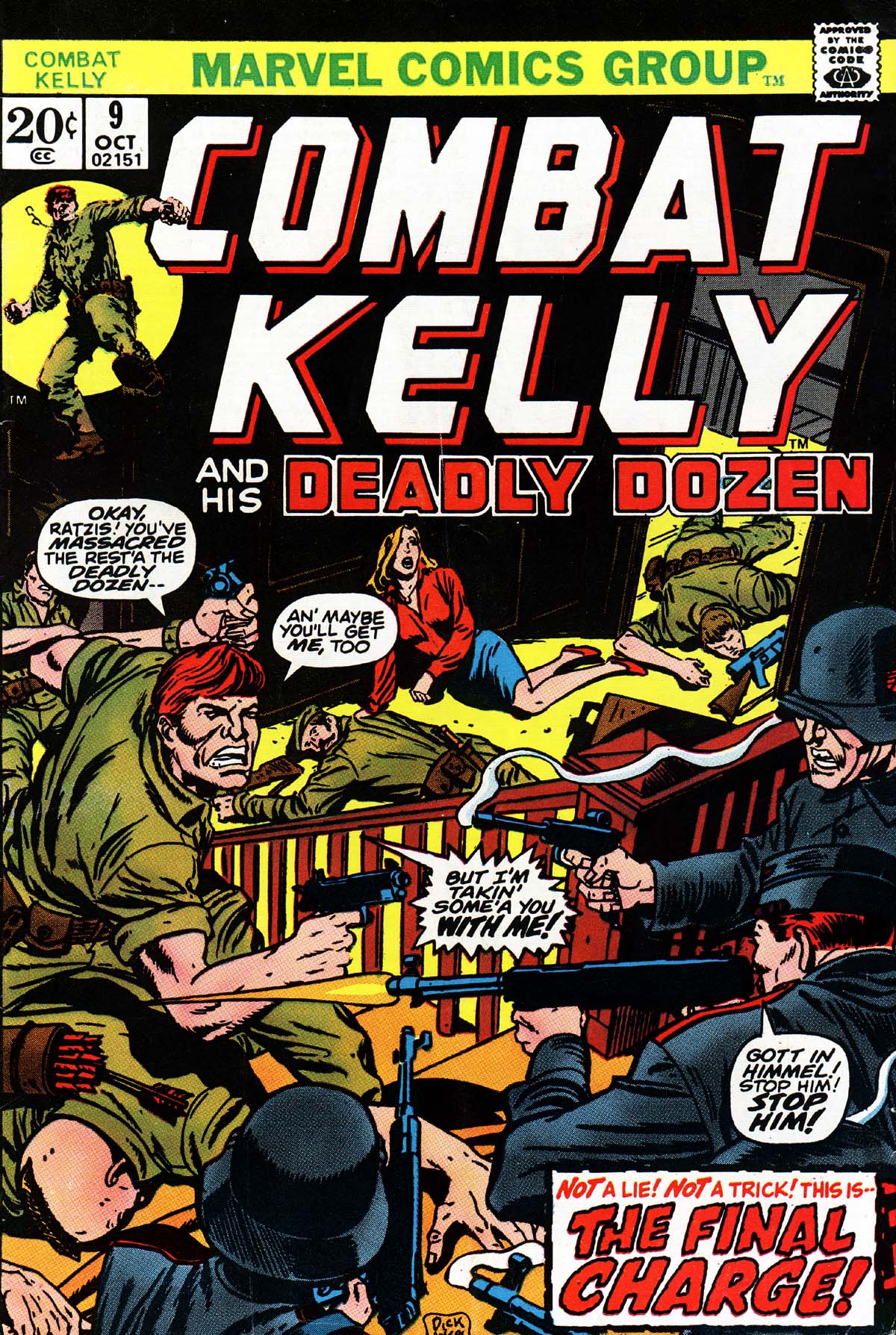 Read online Combat Kelly comic -  Issue #9 - 1