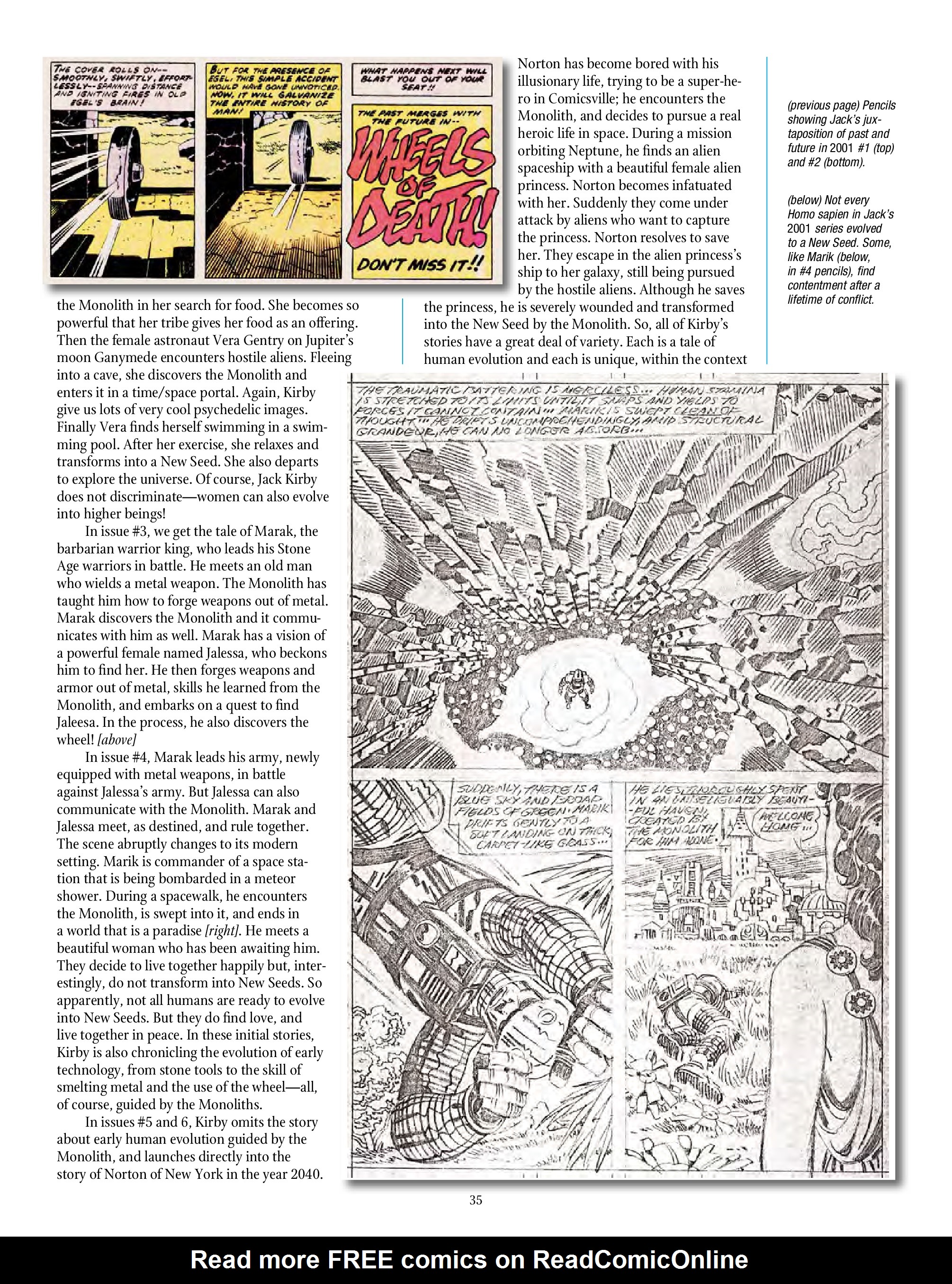 Read online The Jack Kirby Collector comic -  Issue #74 - 85