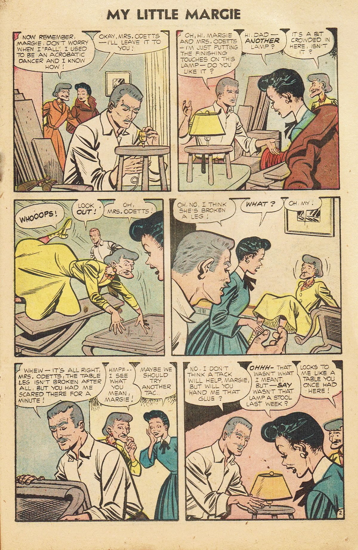 Read online My Little Margie (1954) comic -  Issue #20 - 86