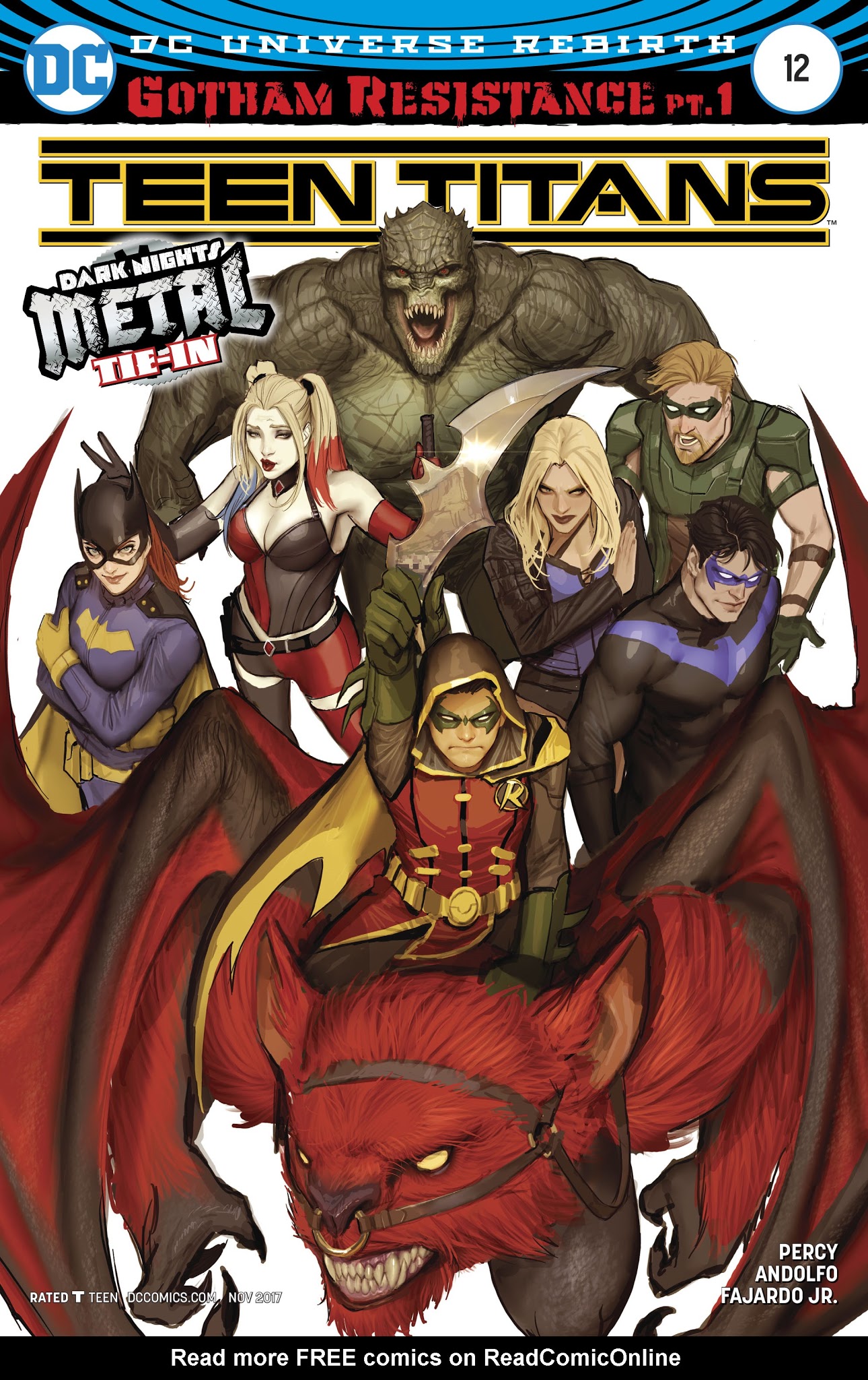 Read online Teen Titans (2016) comic -  Issue #12 - 2