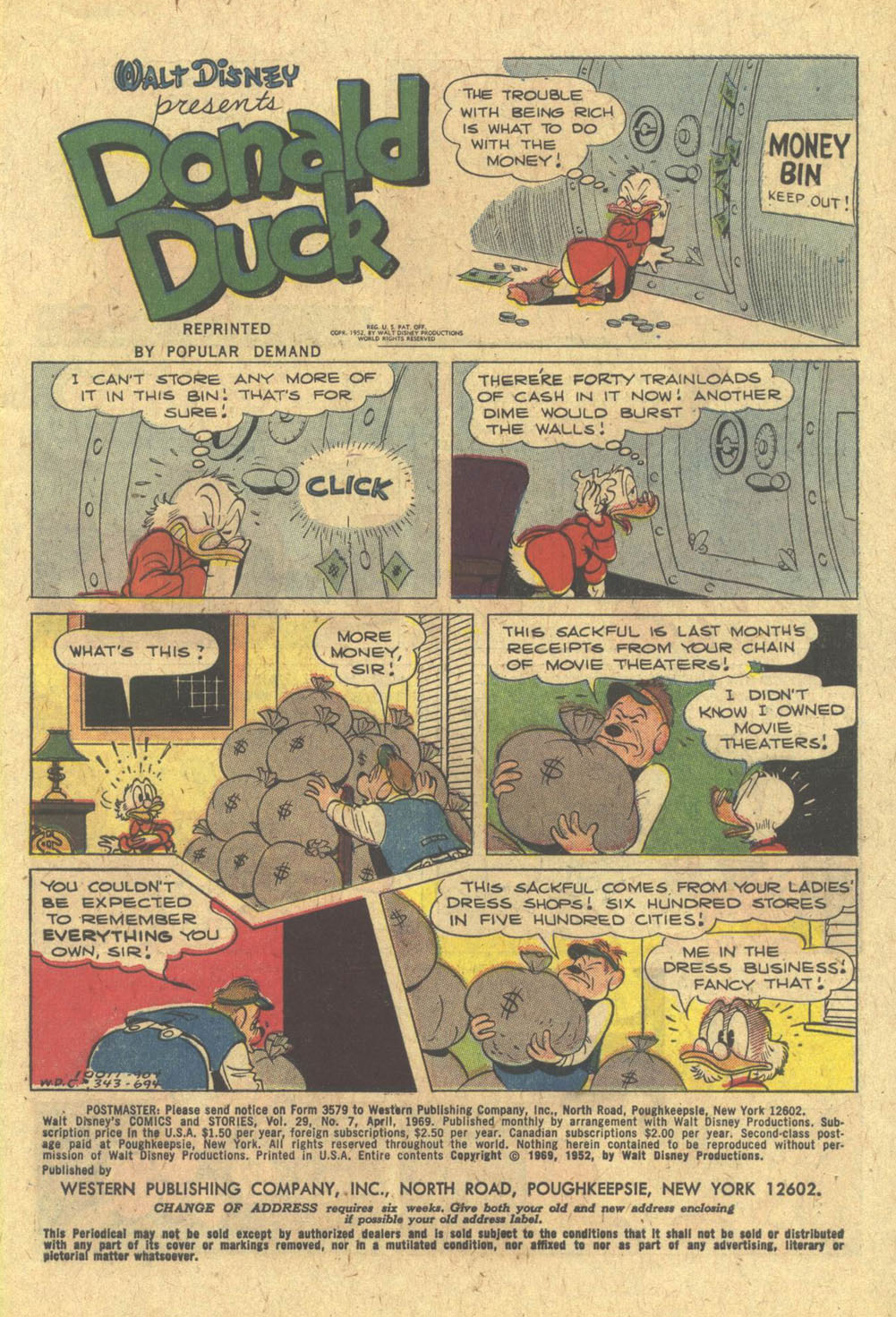 Walt Disney's Comics and Stories issue 343 - Page 3