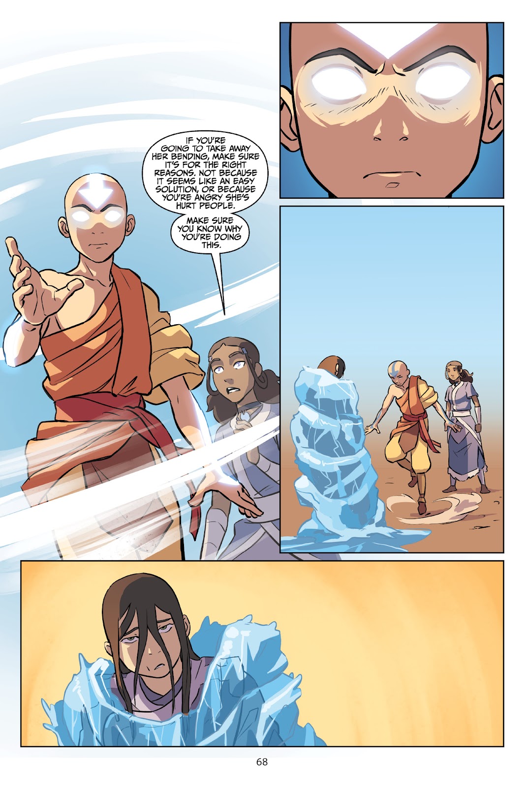 Read online Nickelodeon Avatar: The Last Airbender - Imbalance comic -  Issue # TPB 3 - 69