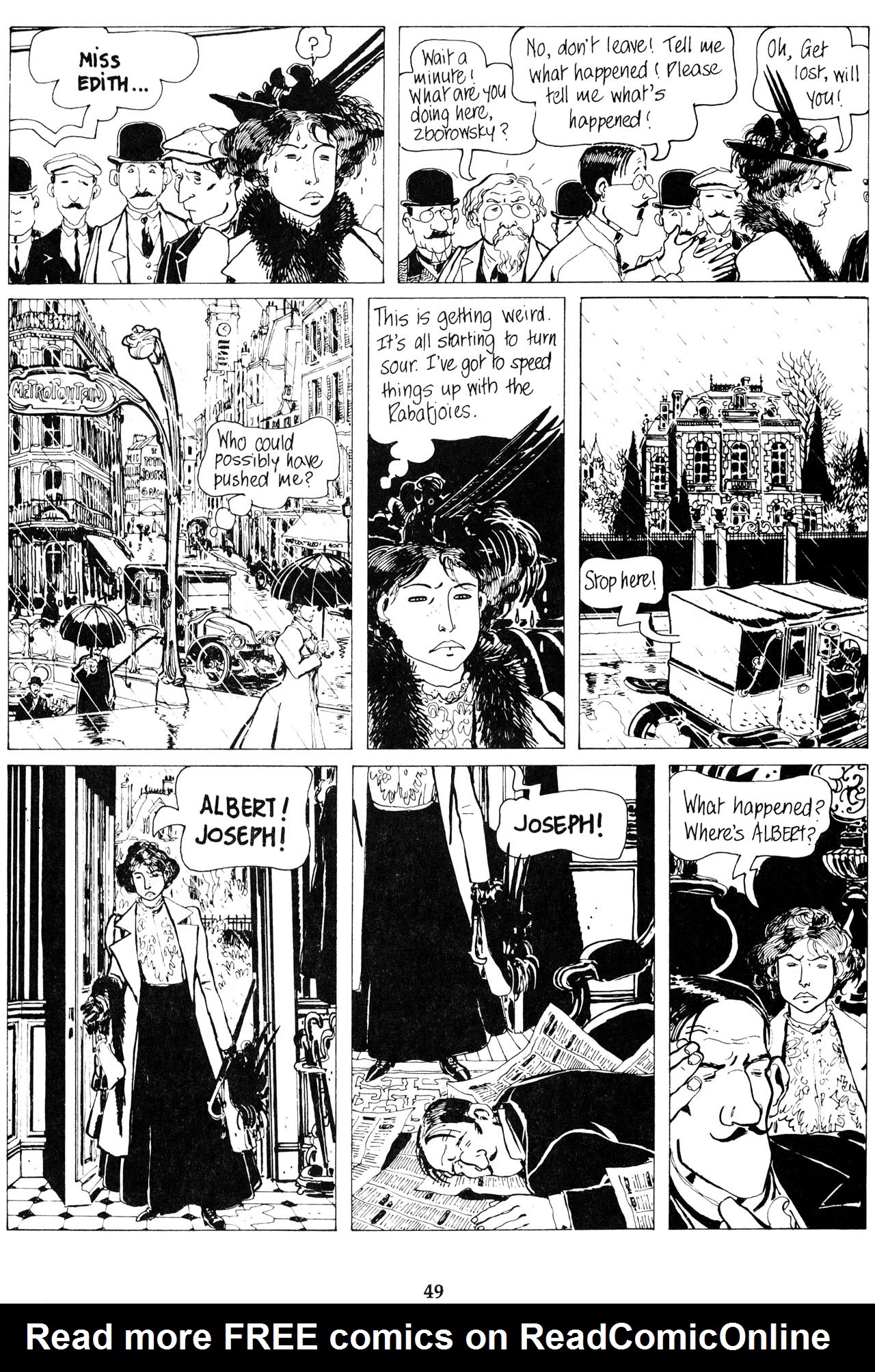 Read online The Extraordinary Adventures of Adele Blanc-Sec comic -  Issue #1 - 30