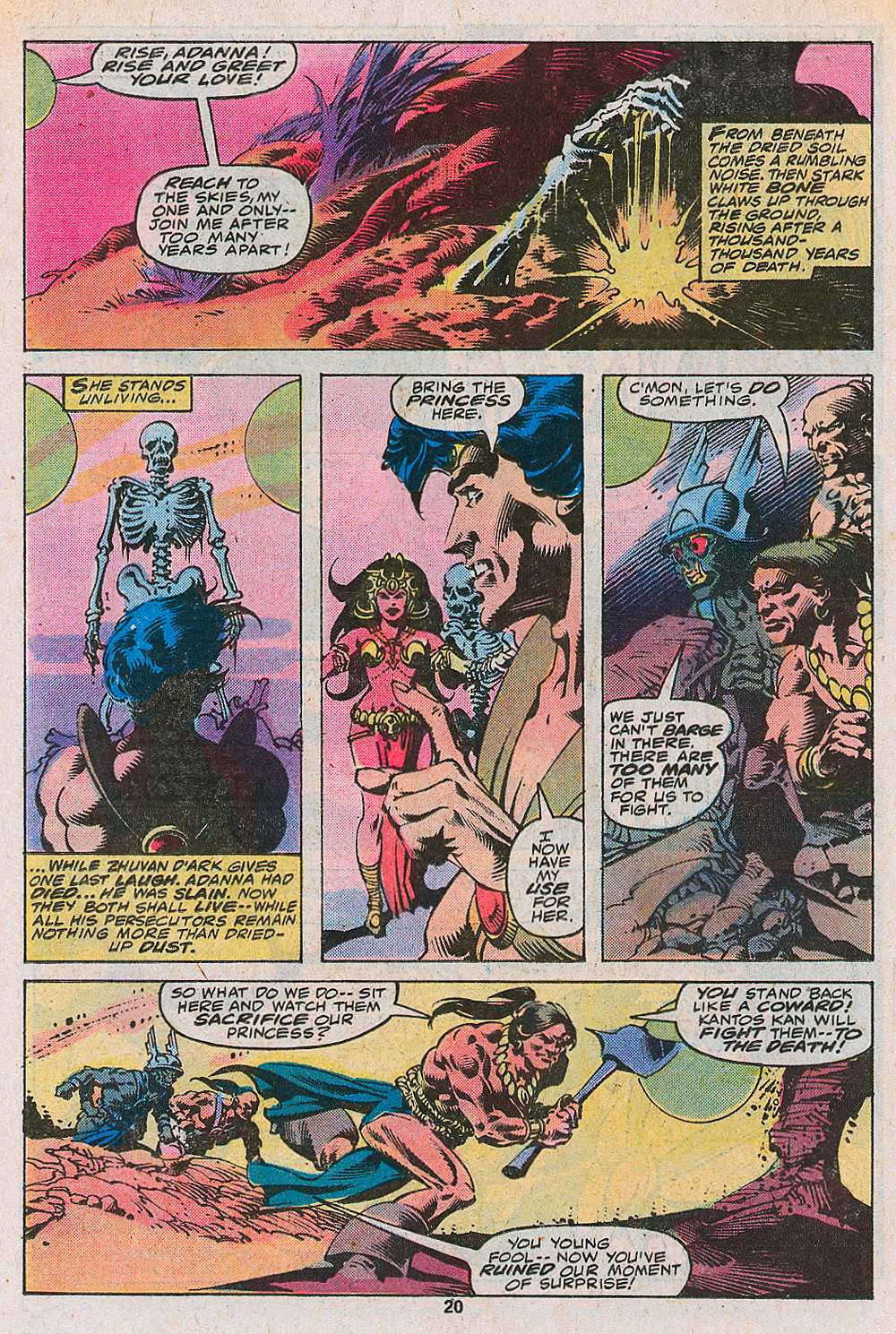 Read online John Carter Warlord of Mars comic -  Issue #14 - 21