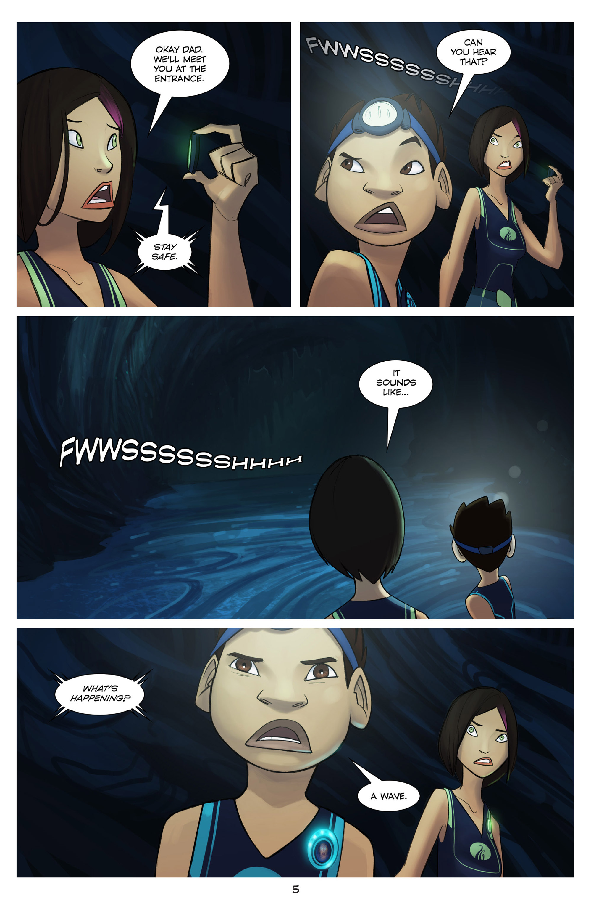 Read online The Deep: The Vanishing Island comic -  Issue #3 - 7