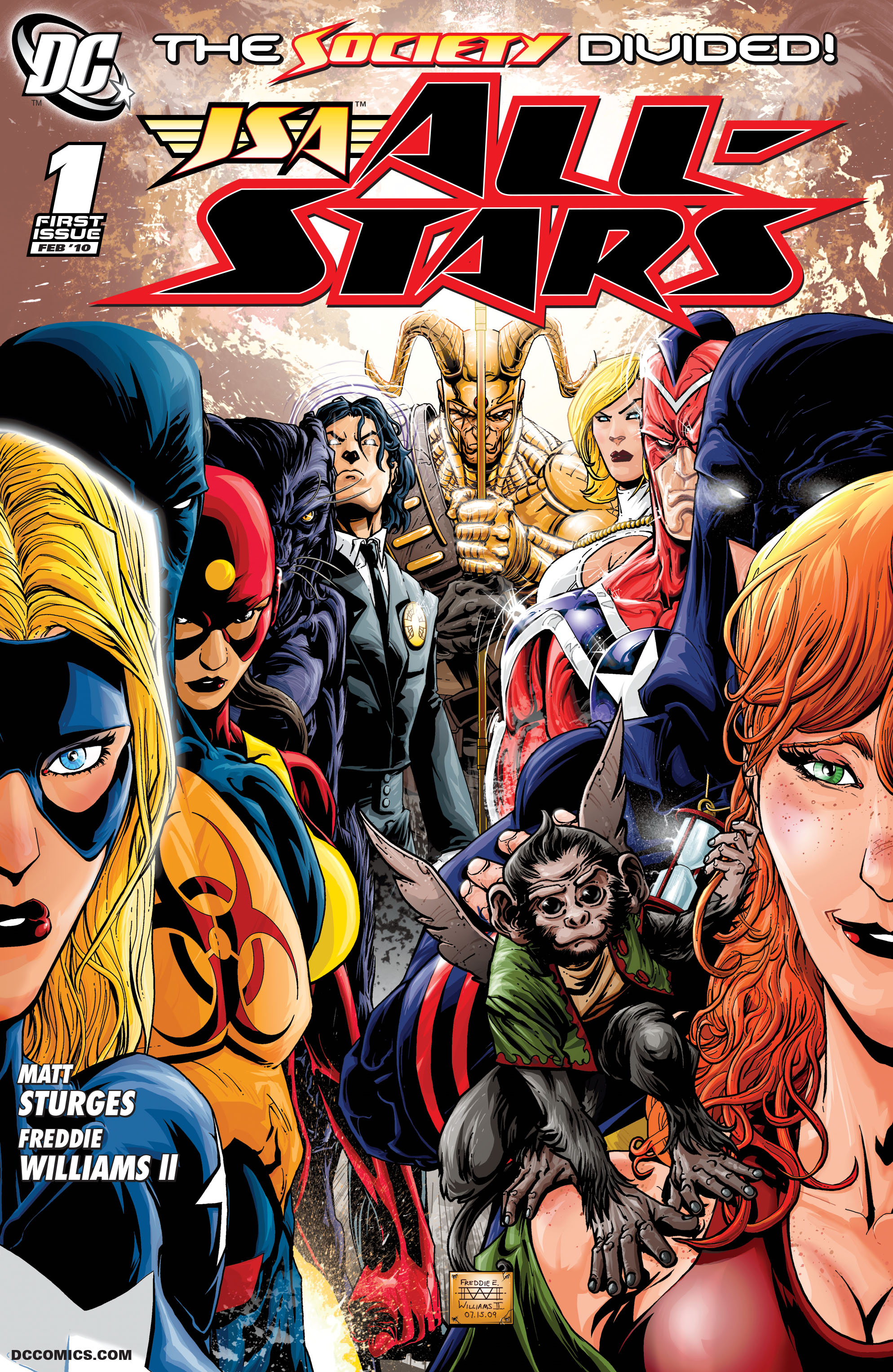 Read online JSA All-Stars (2010) comic -  Issue #1 - 1
