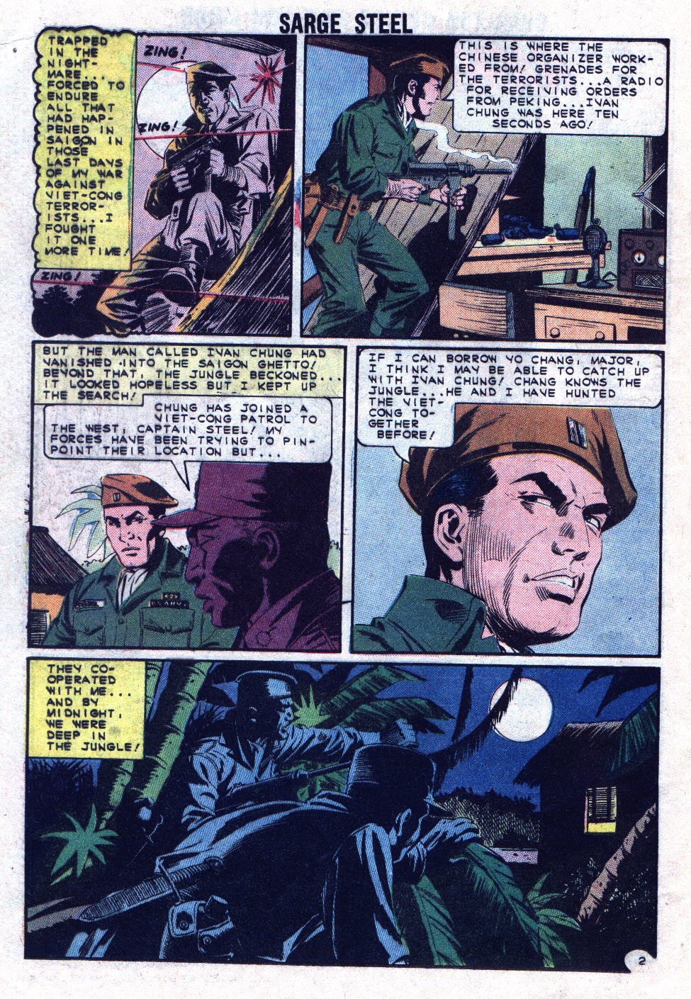 Read online Sarge Steel comic -  Issue #1 - 20
