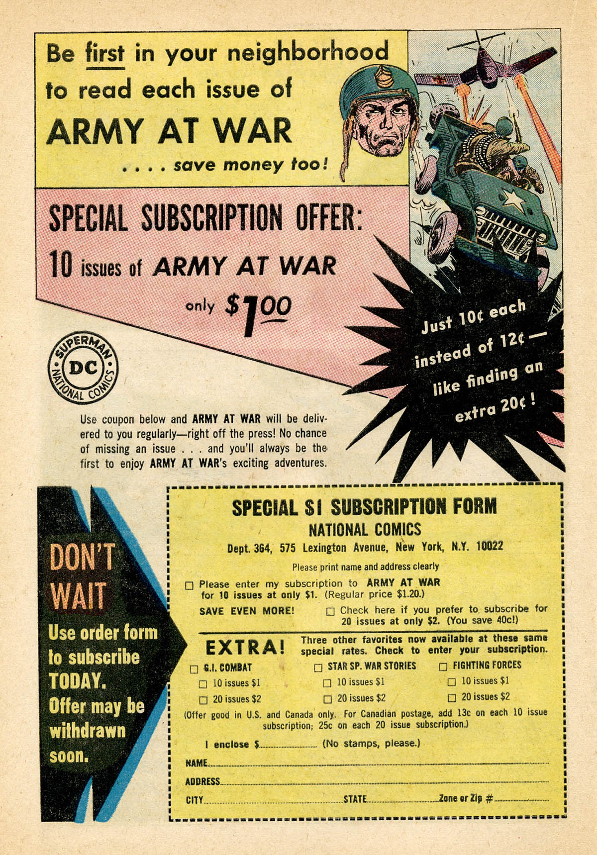 Read online Our Army at War (1952) comic -  Issue #141 - 20