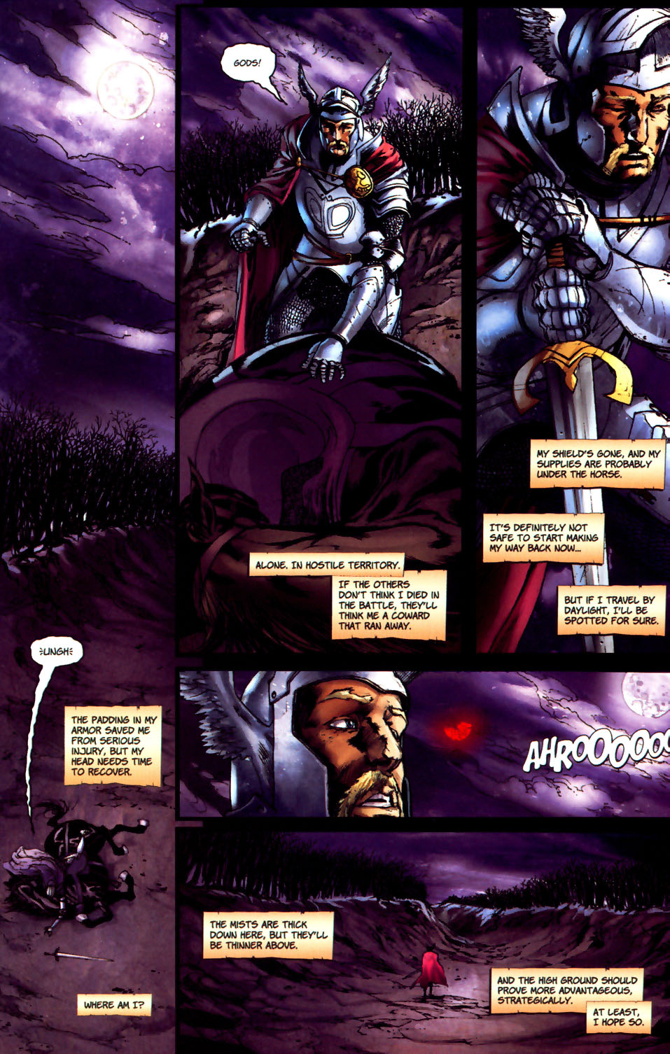 Read online Dragonlance: The Legend of Huma comic -  Issue #1 - 12