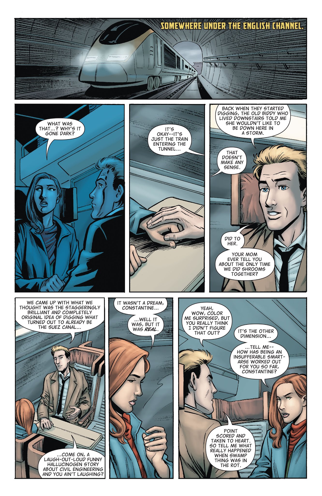 Read online The Hellblazer comic -  Issue # _TPB 1 - 142