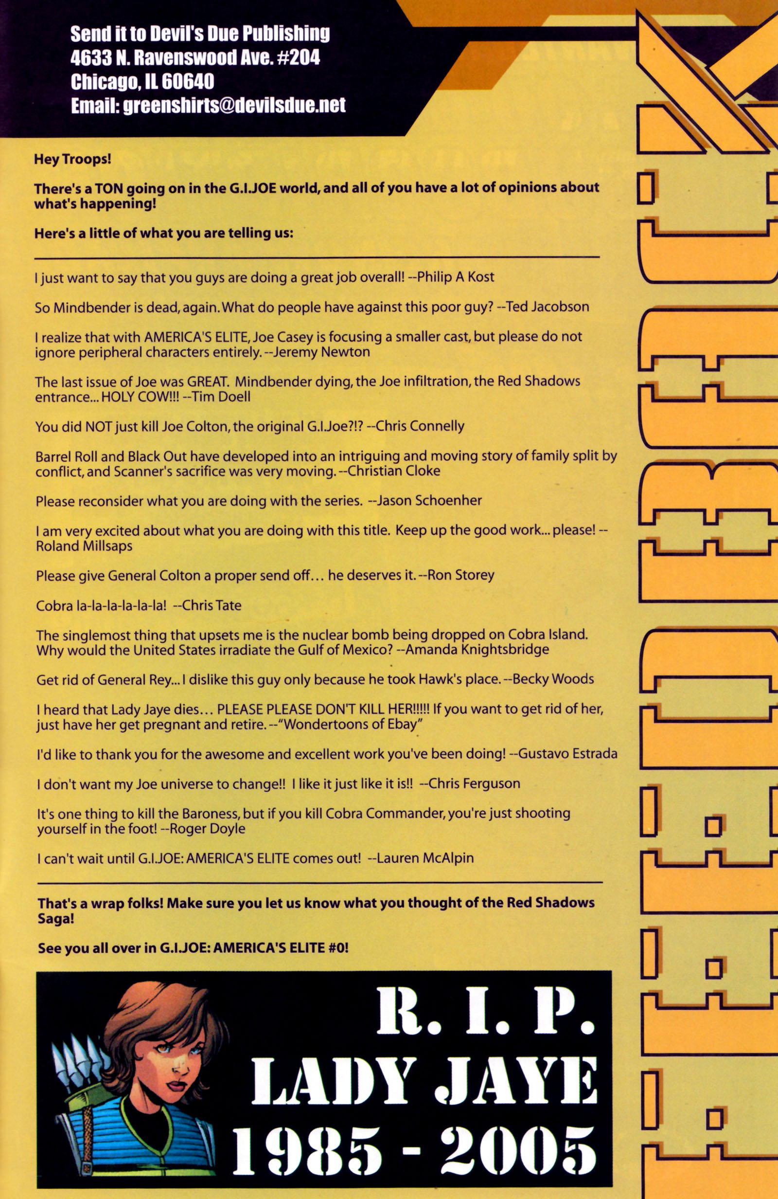 Read online G.I. Joe (2001) comic -  Issue #43 - 47