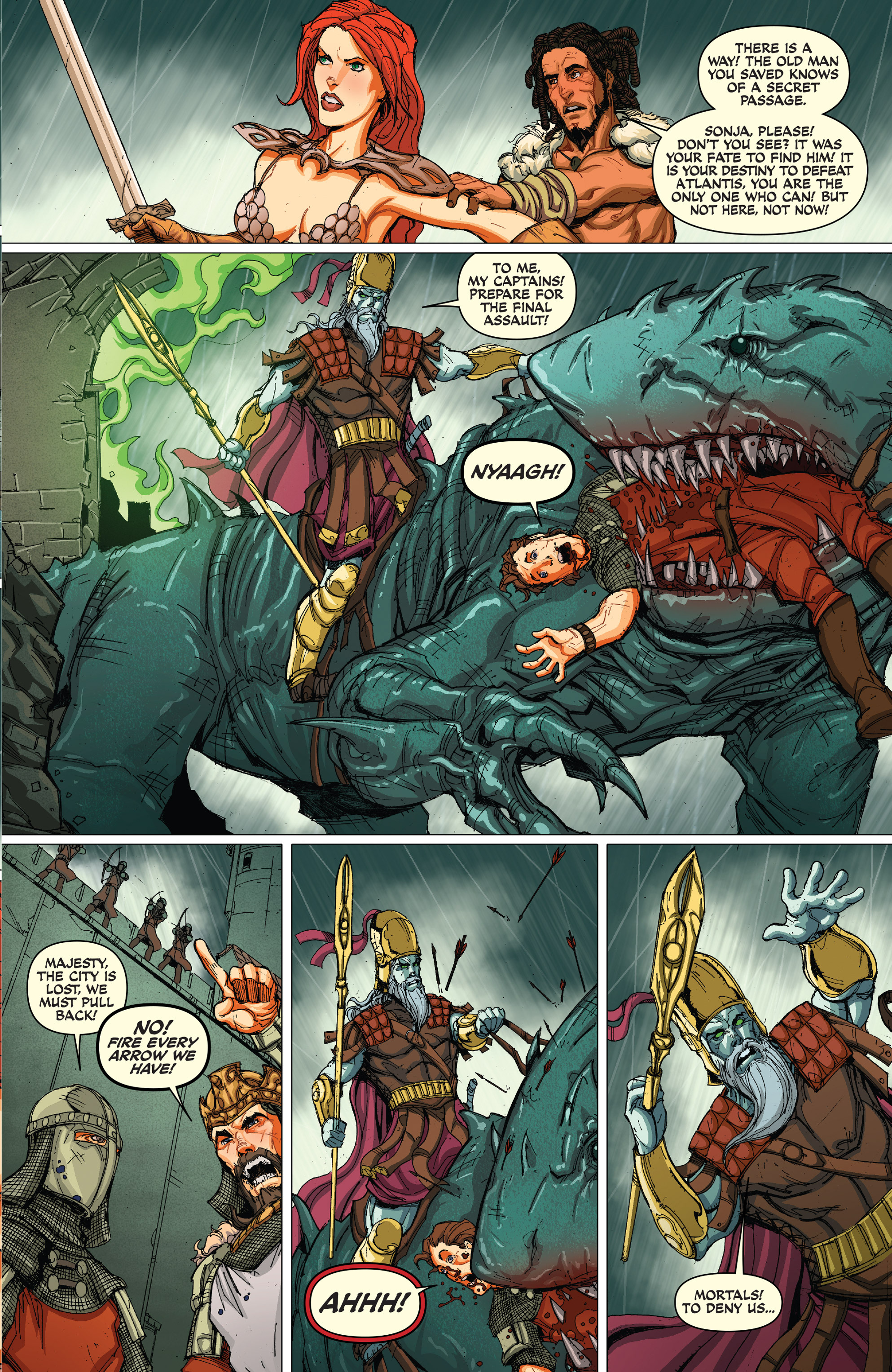 Read online Red Sonja: Atlantis Rises comic -  Issue #2 - 15