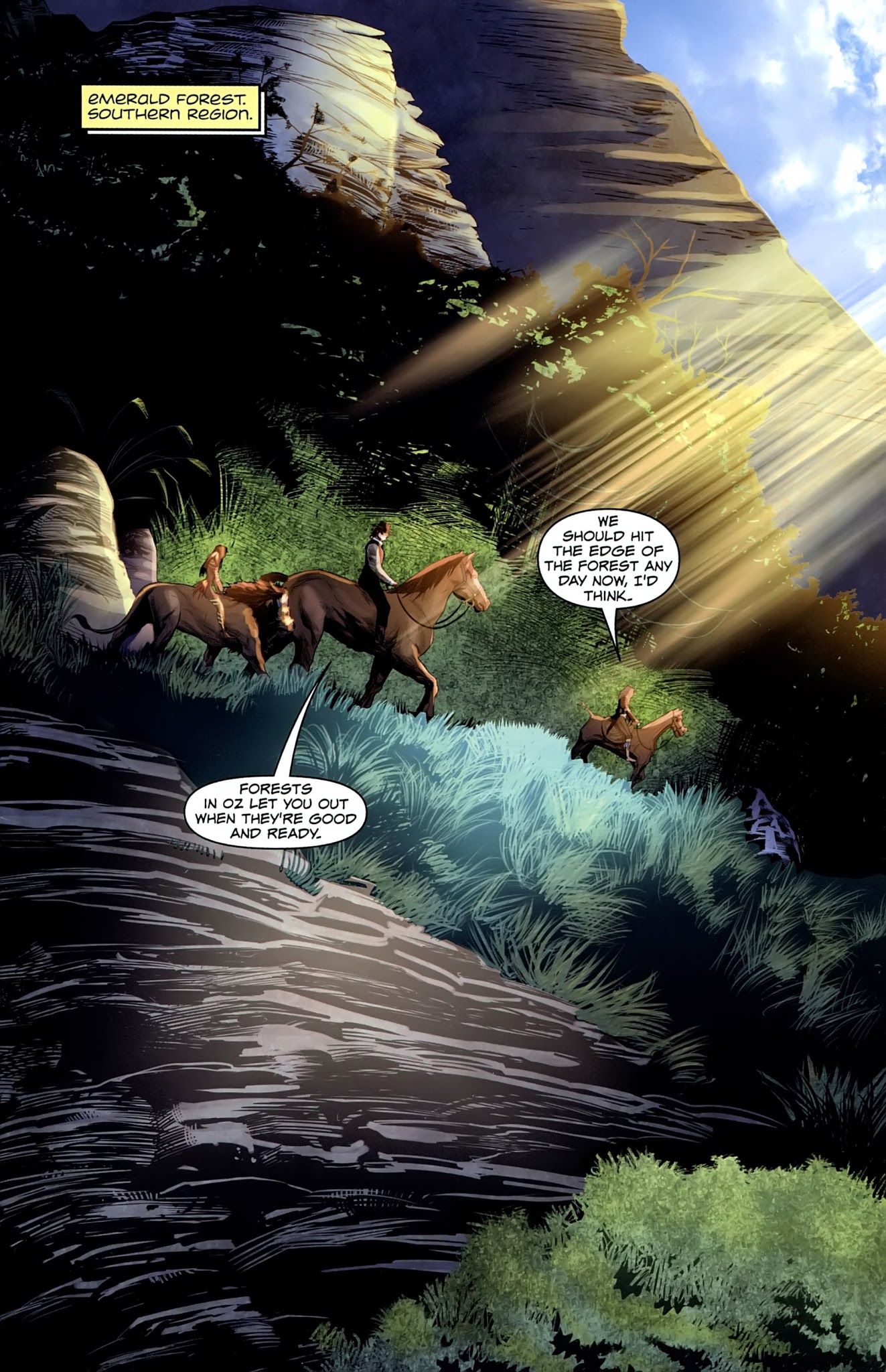 Read online Legend of Oz: The Wicked West comic -  Issue #4 - 3