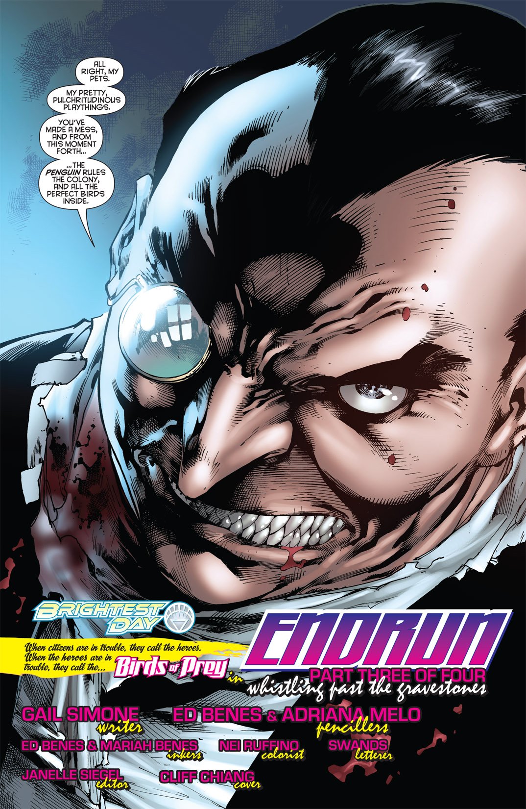 Read online Birds of Prey (2010) comic -  Issue #3 - 2