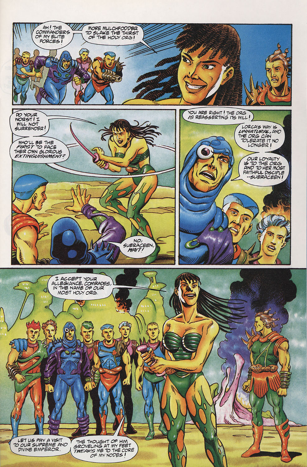 Read online Warriors of Plasm comic -  Issue #12 - 8