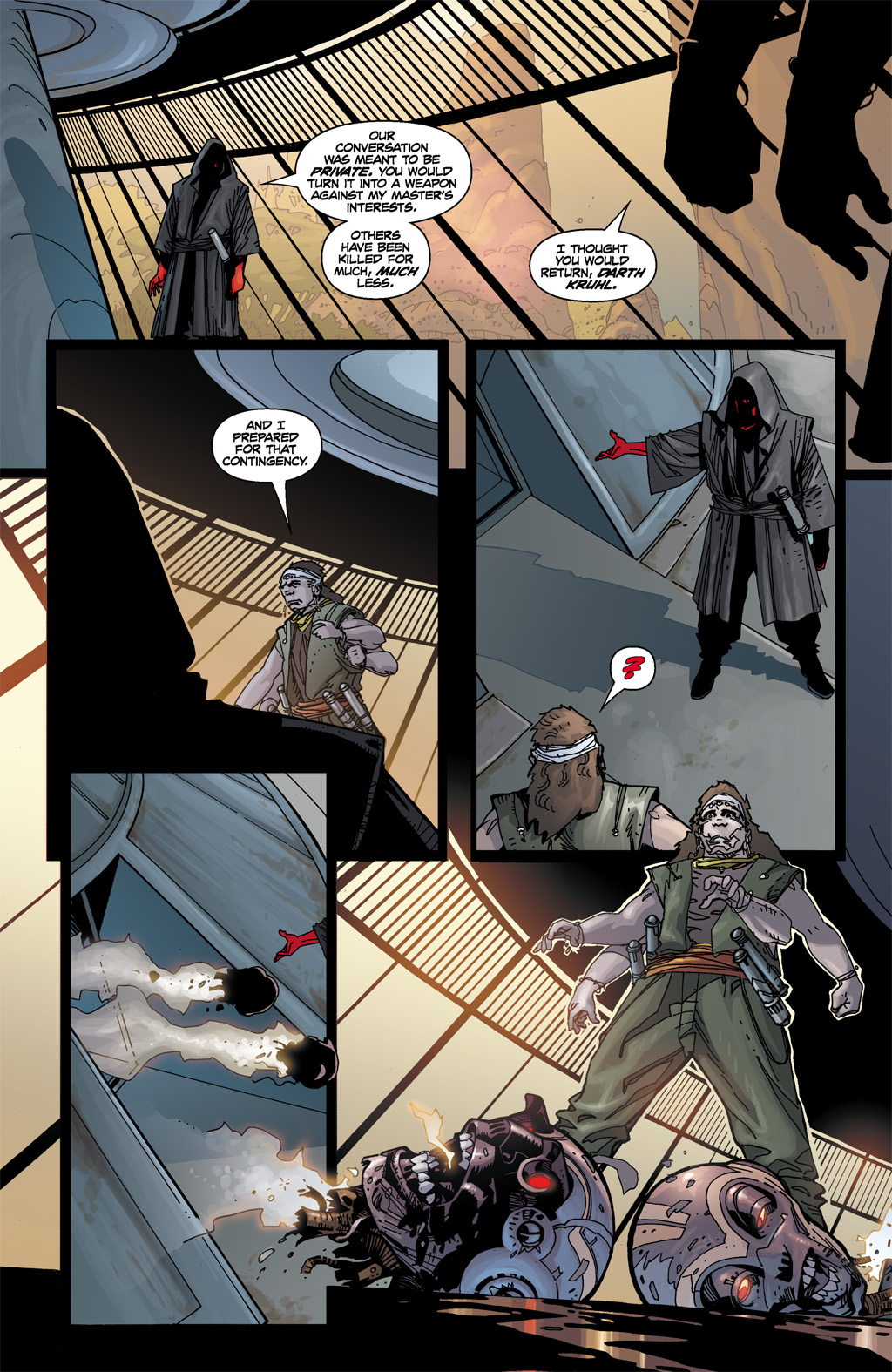 Read online Star Wars: Legacy (2006) comic -  Issue #13 - 7