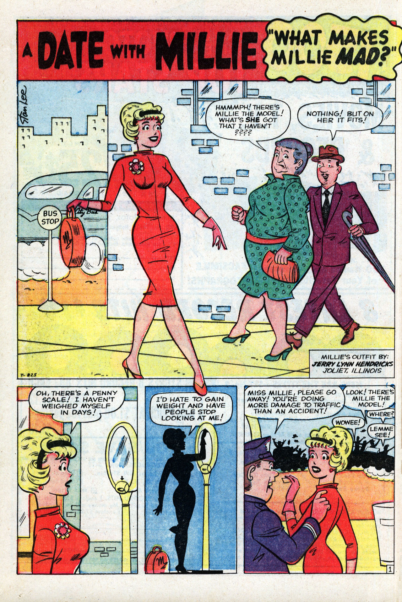 Read online A Date with Millie (1959) comic -  Issue #6 - 16