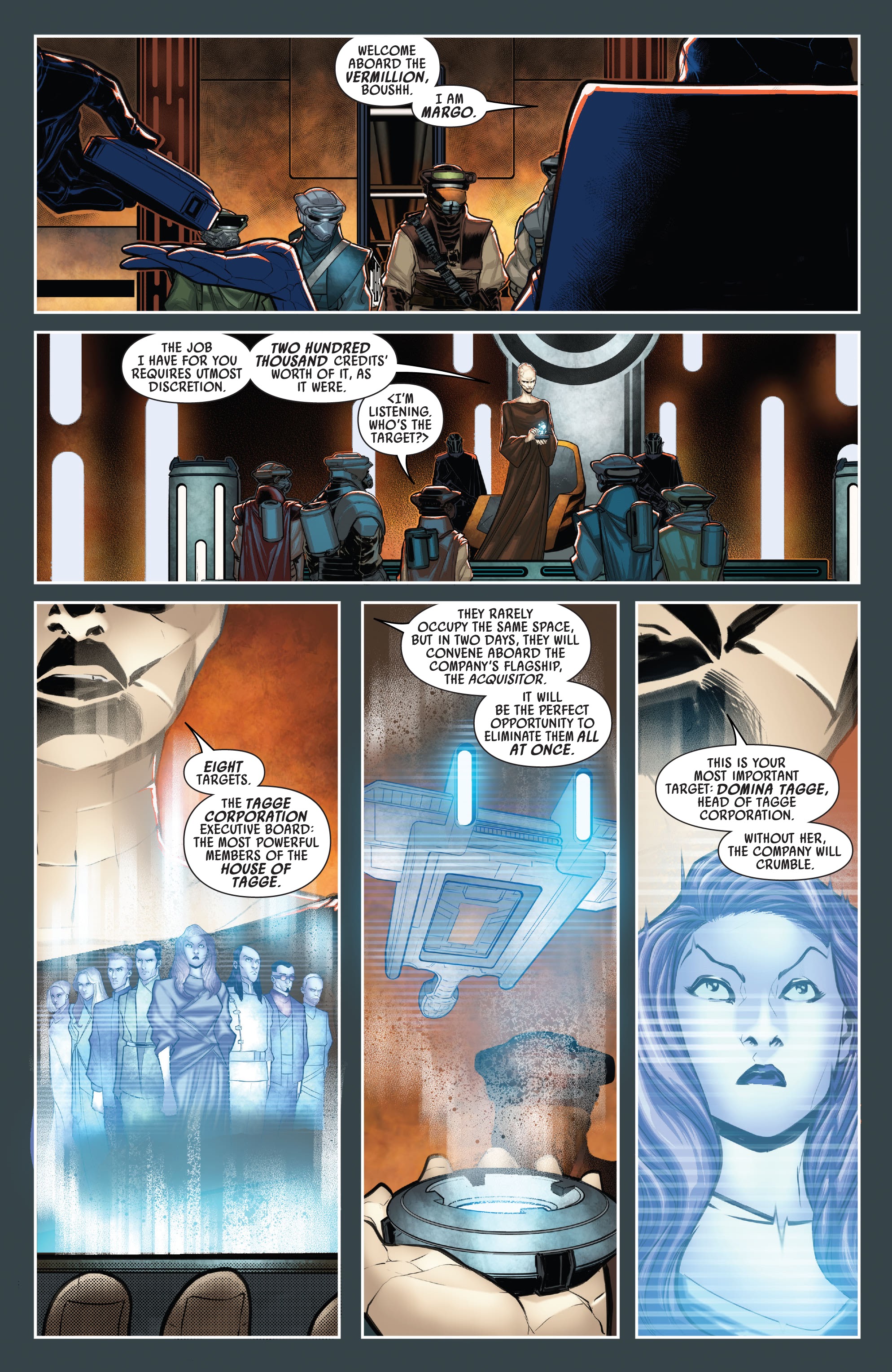 Read online Star Wars: War of the Bounty Hunters - Boushh comic -  Issue # Full - 9