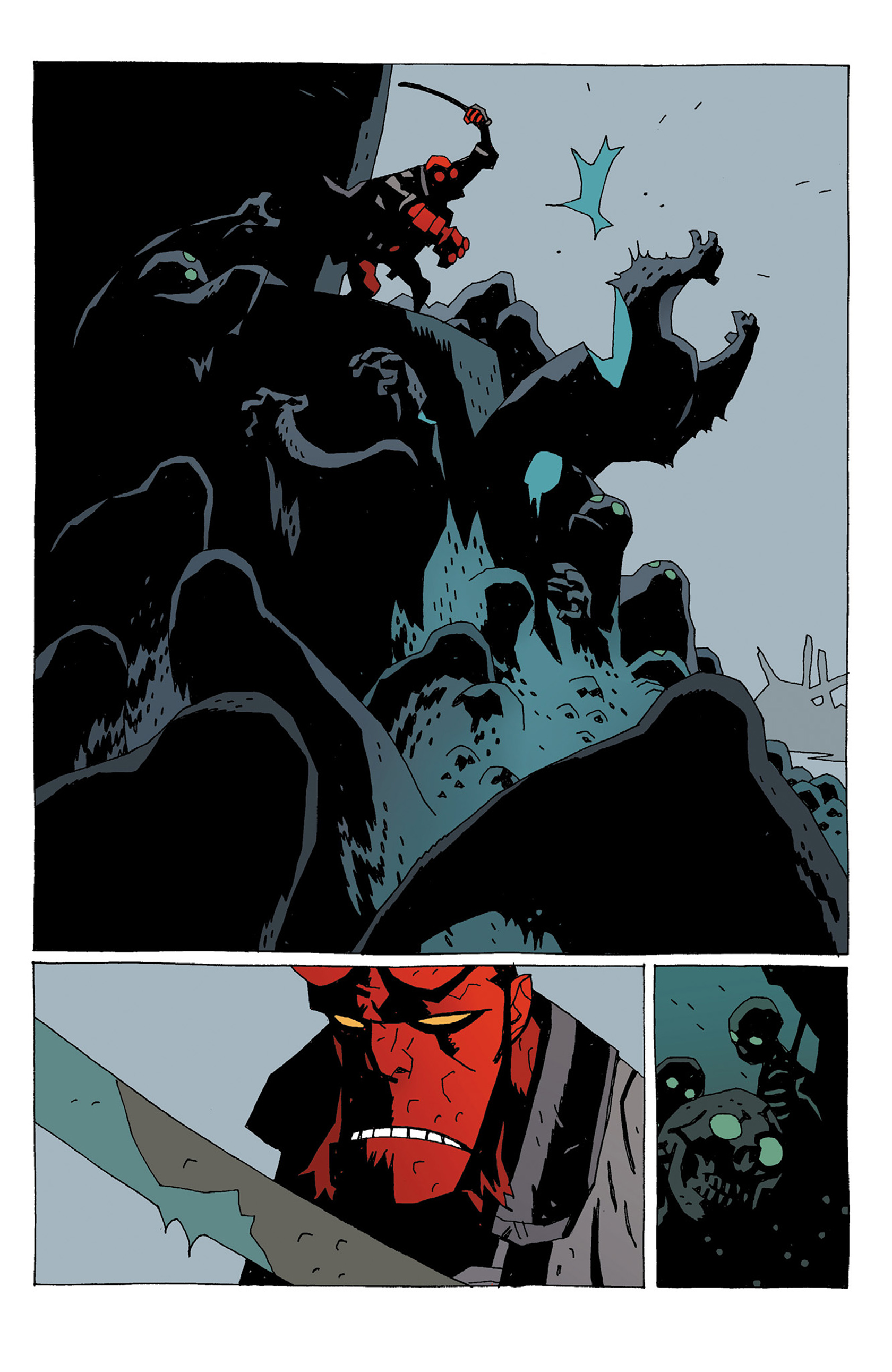 Read online Hellboy: Strange Places comic -  Issue # TPB - 141