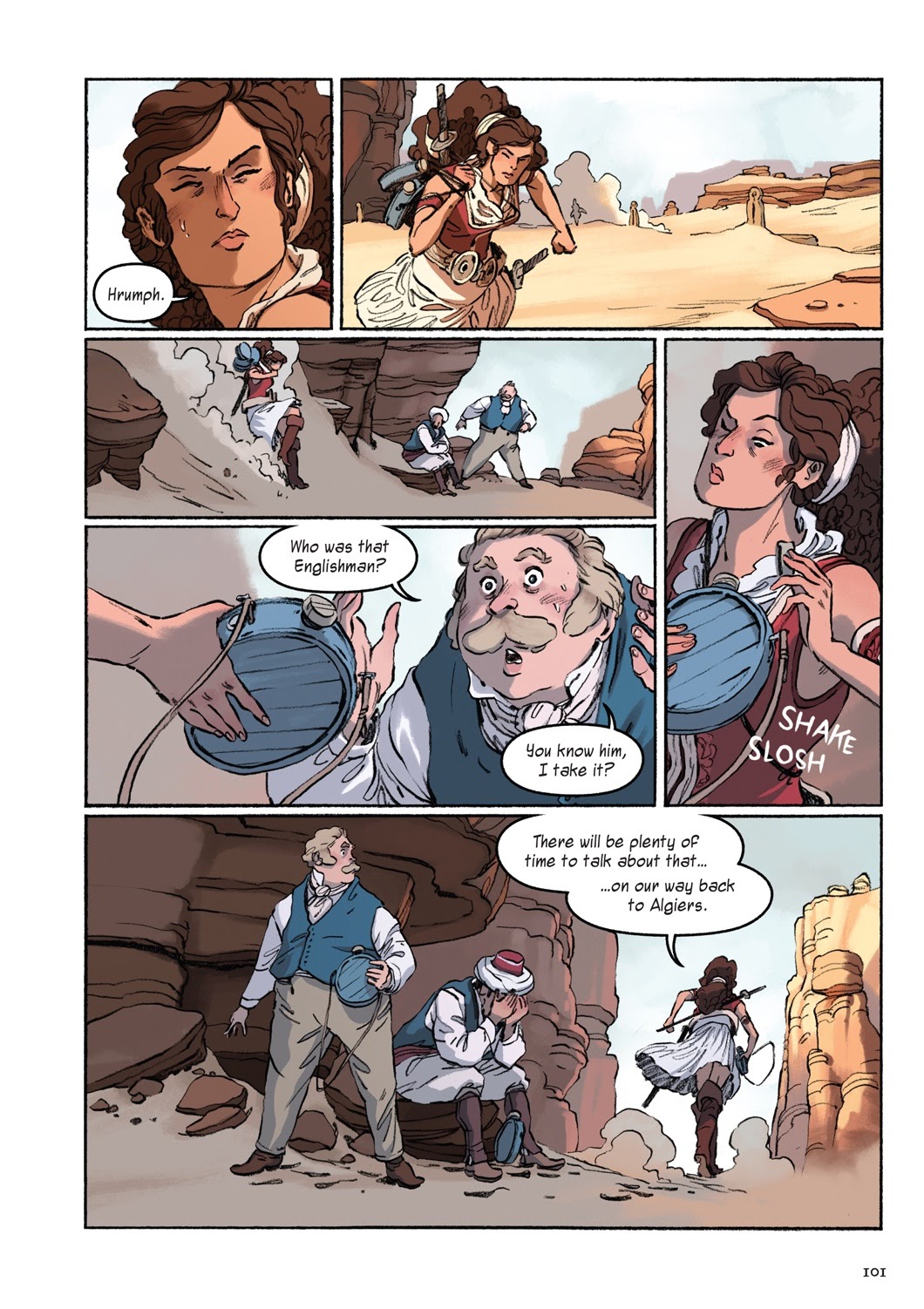 Read online Delilah Dirk and the Pillars of Hercules comic -  Issue # TPB (Part 2) - 2