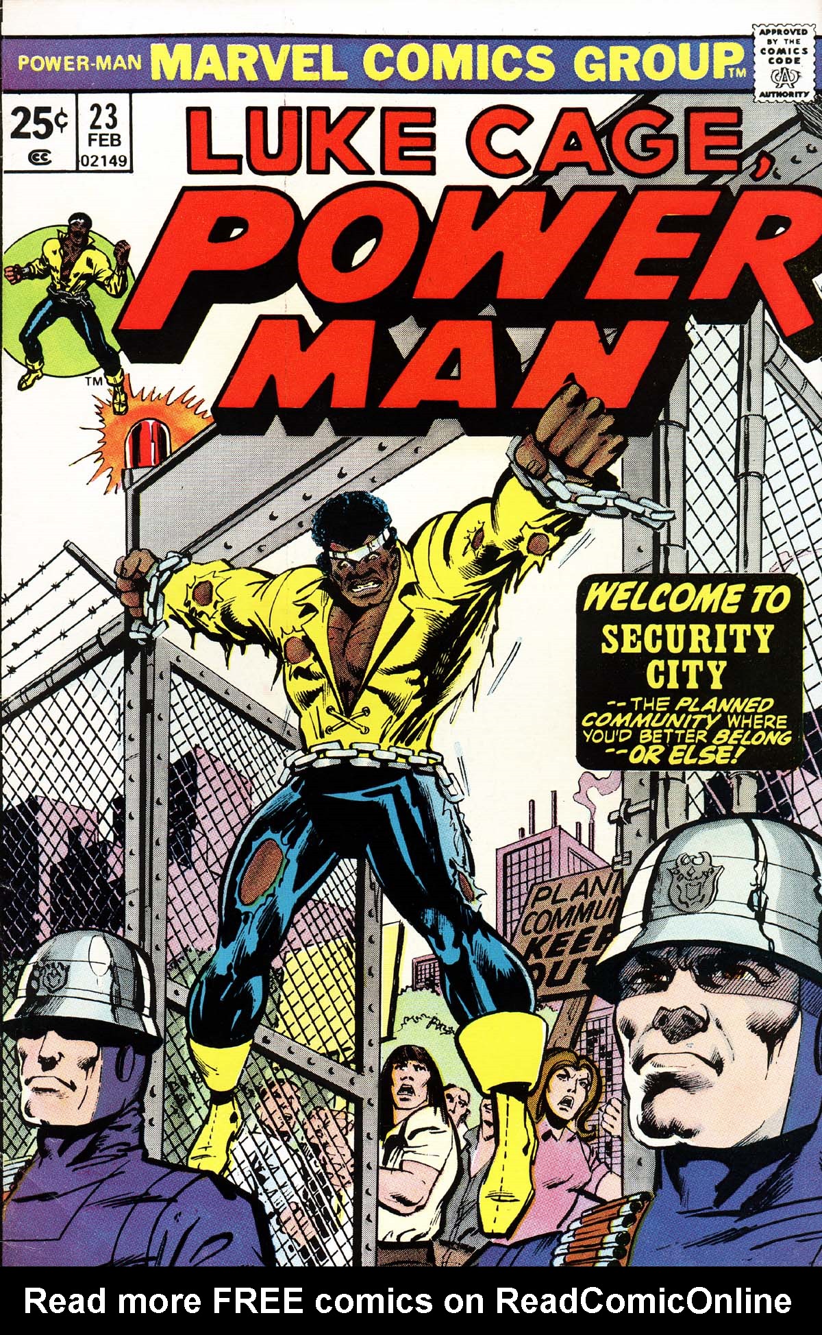 Read online Power Man comic -  Issue #23 - 1