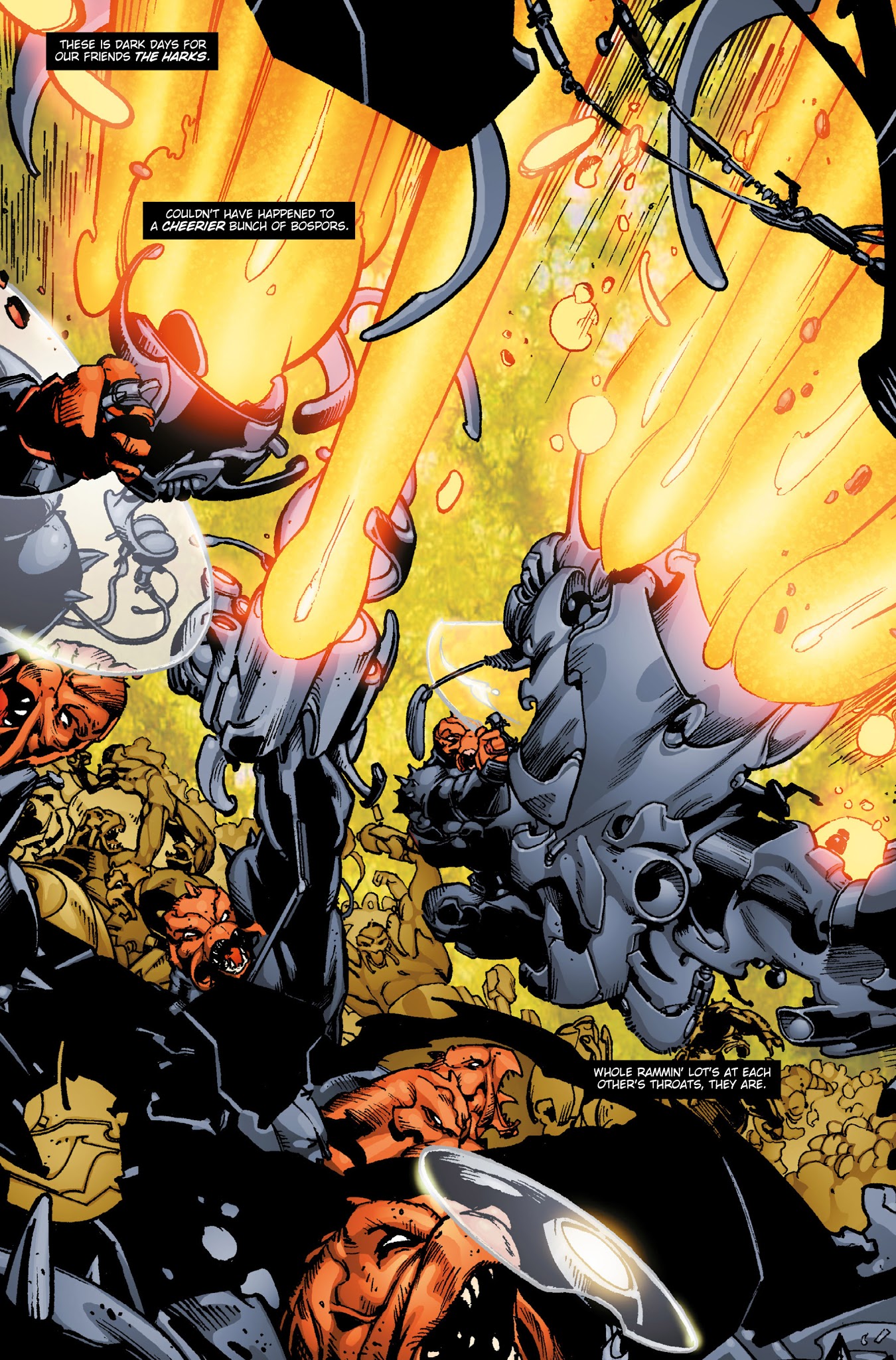Read online Alien Legion: Uncivil War comic -  Issue # TPB - 9