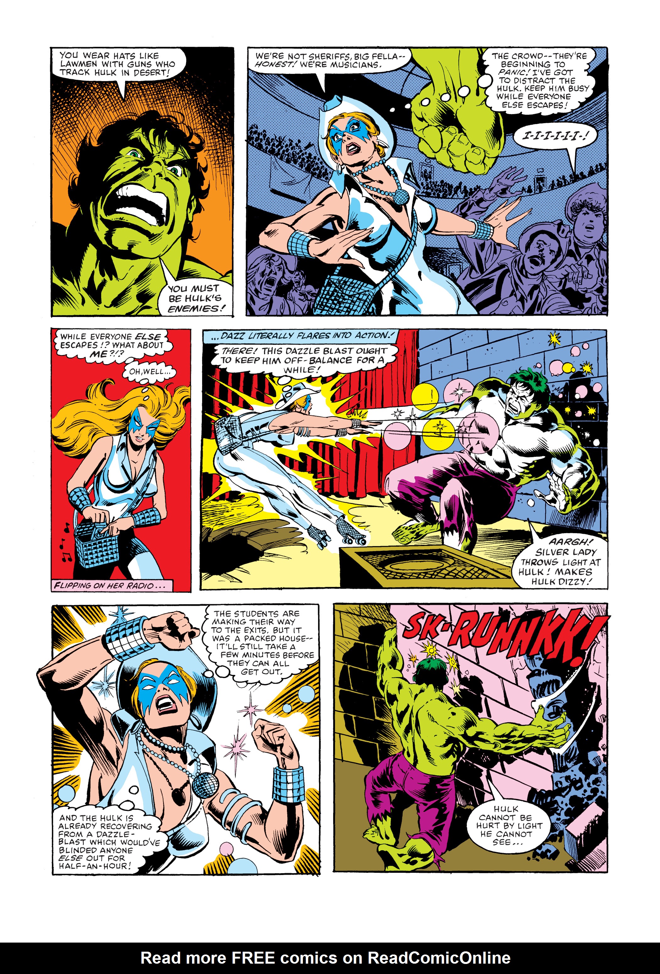 Read online Marvel Masterworks: Dazzler comic -  Issue # TPB 1 (Part 2) - 98