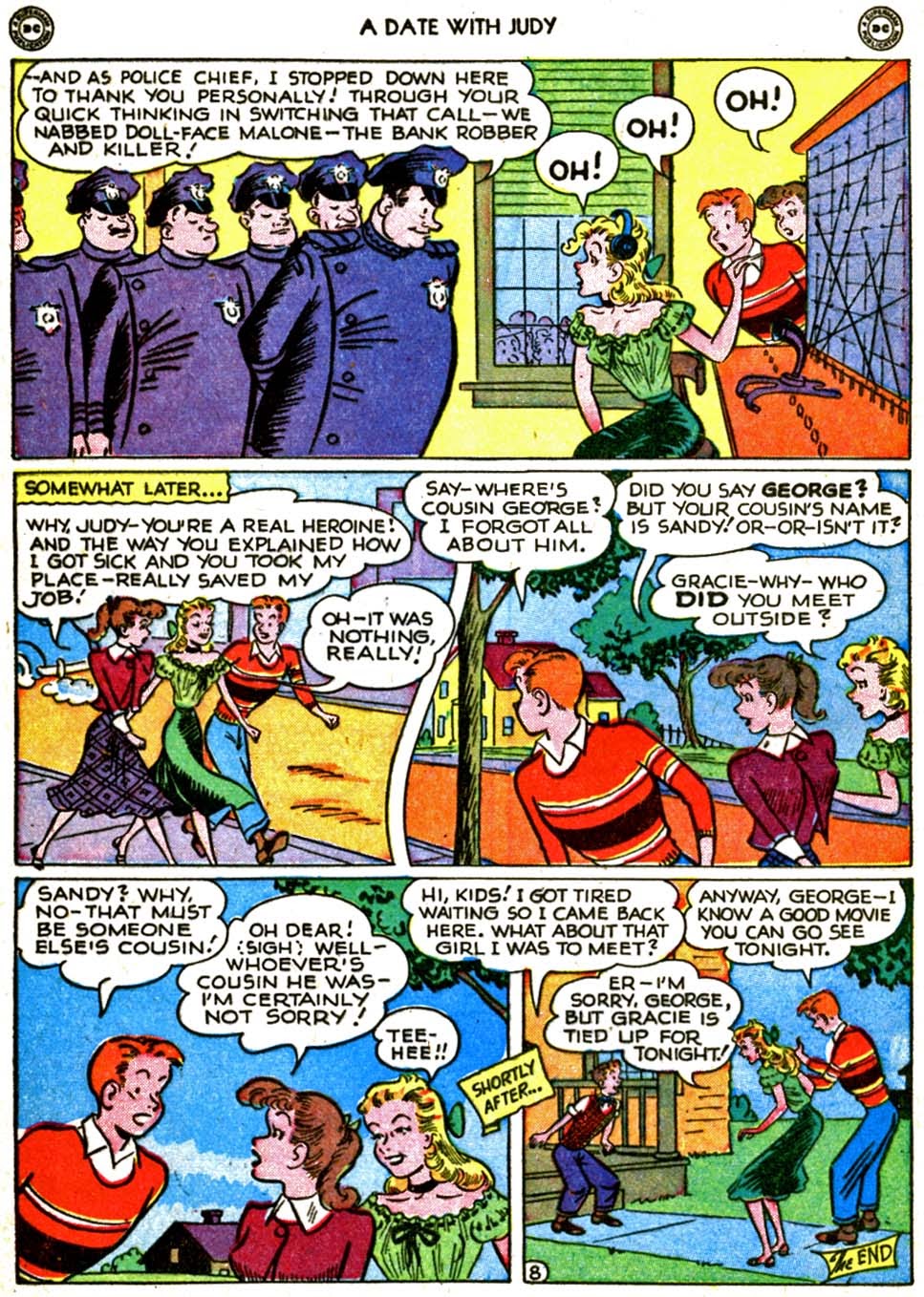 Read online A Date with Judy comic -  Issue #6 - 10