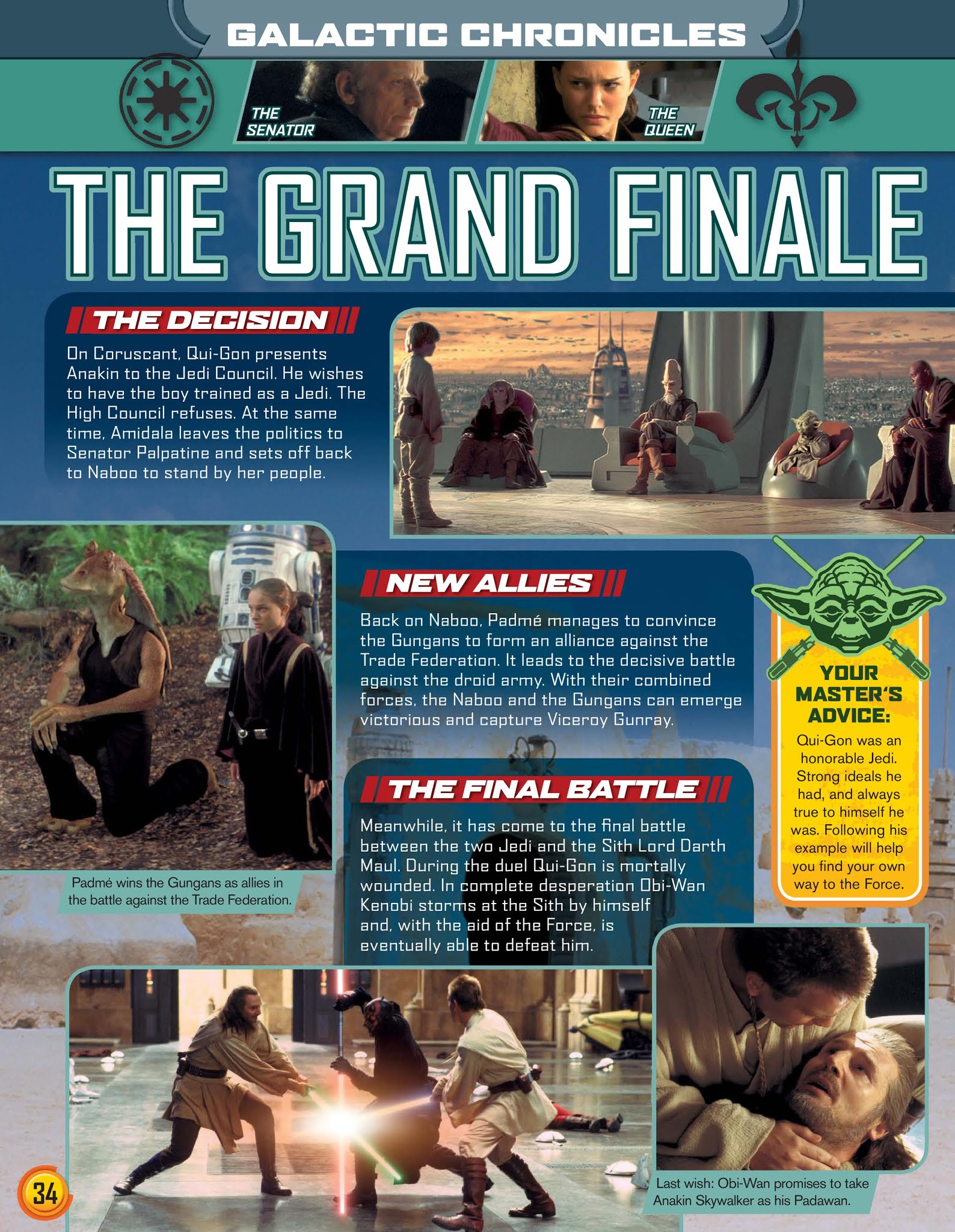 Read online Star Wars Jedi Master Magazine comic -  Issue #1 - 26