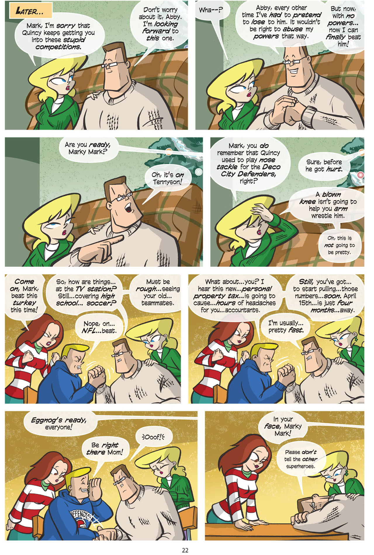 Read online Love and Capes comic -  Issue #2 - 23