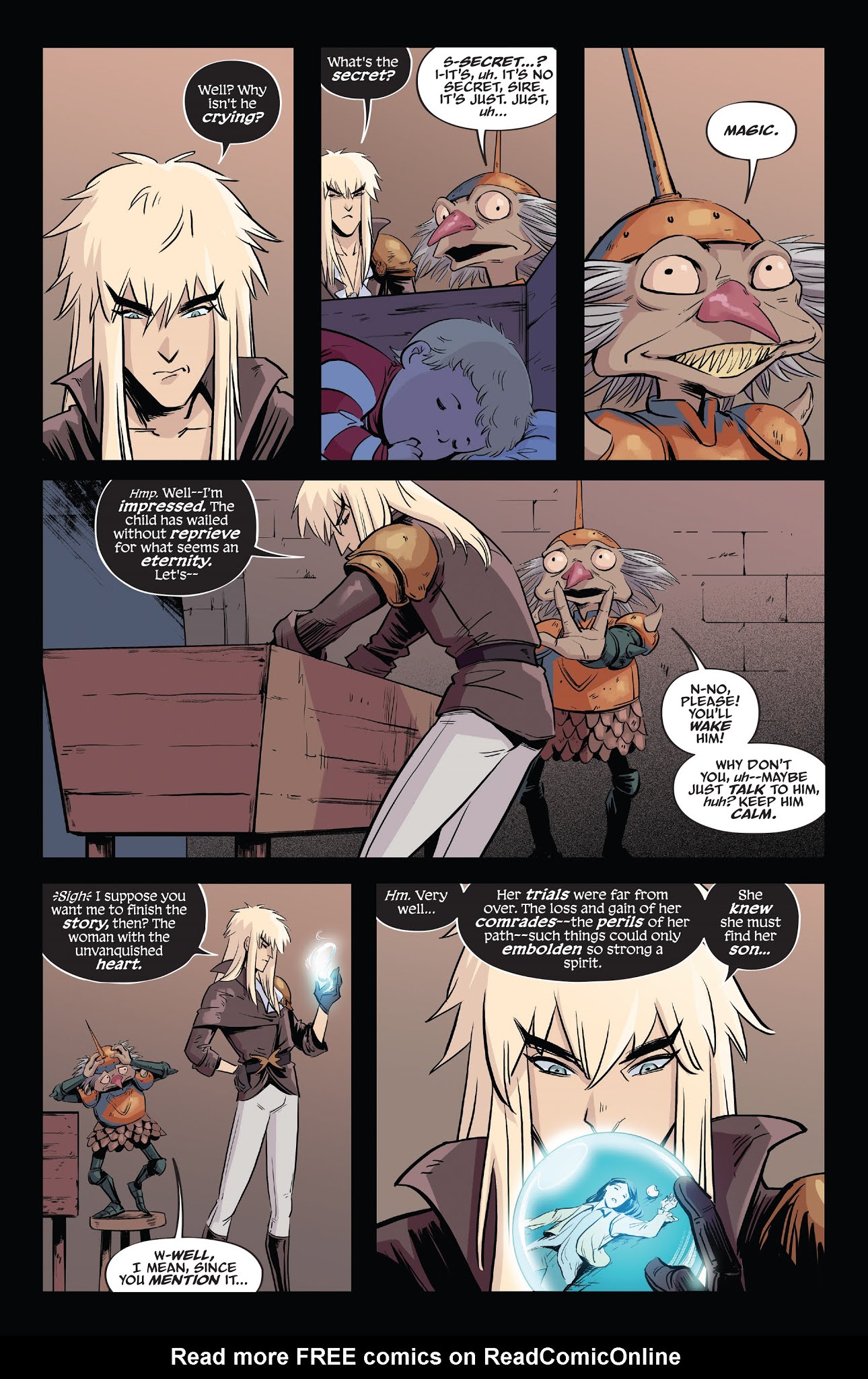 Read online Jim Henson's Labyrinth: Coronation comic -  Issue #7 - 4