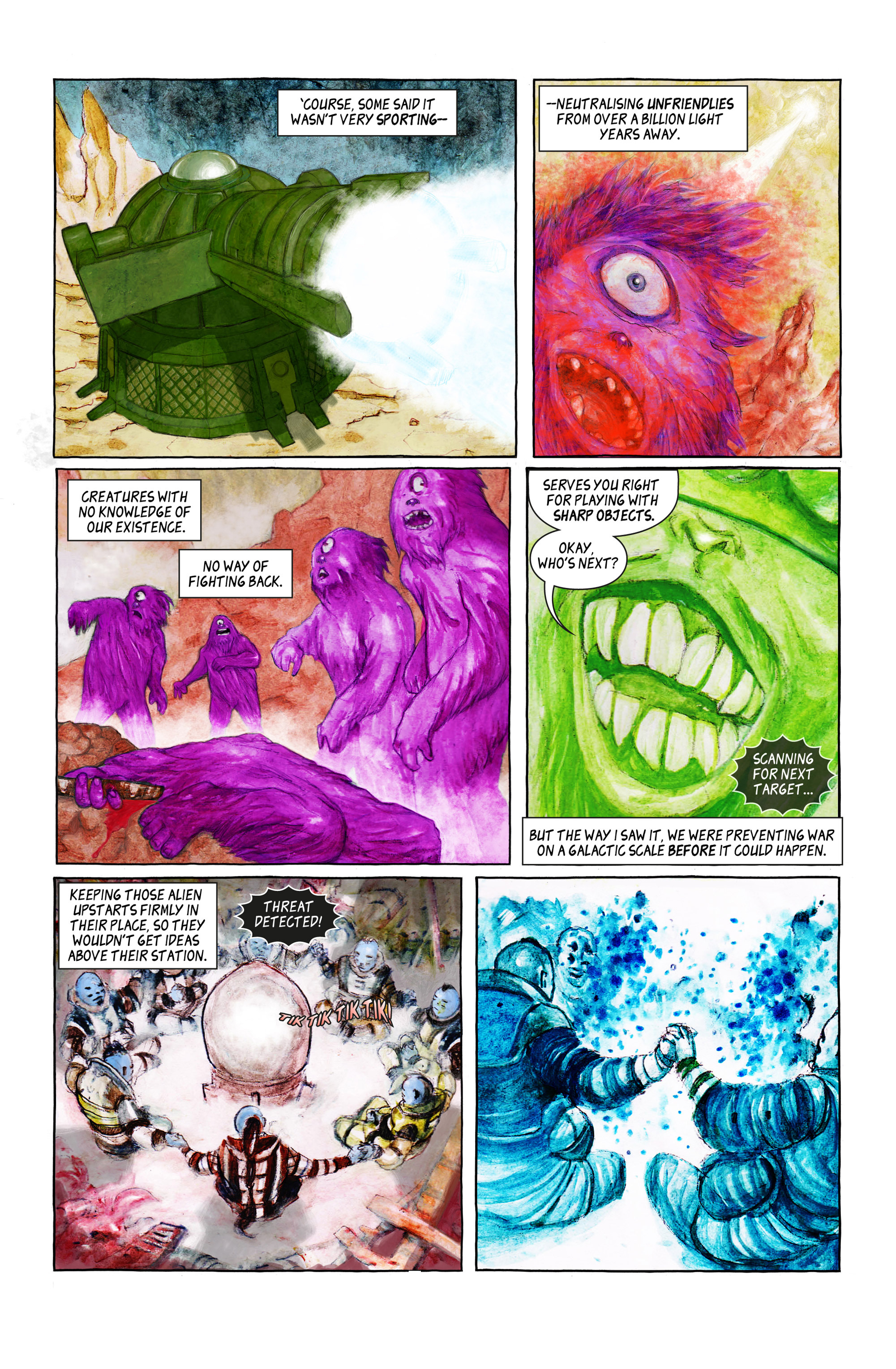 Read online 100% Biodegradable comic -  Issue #8 - 11
